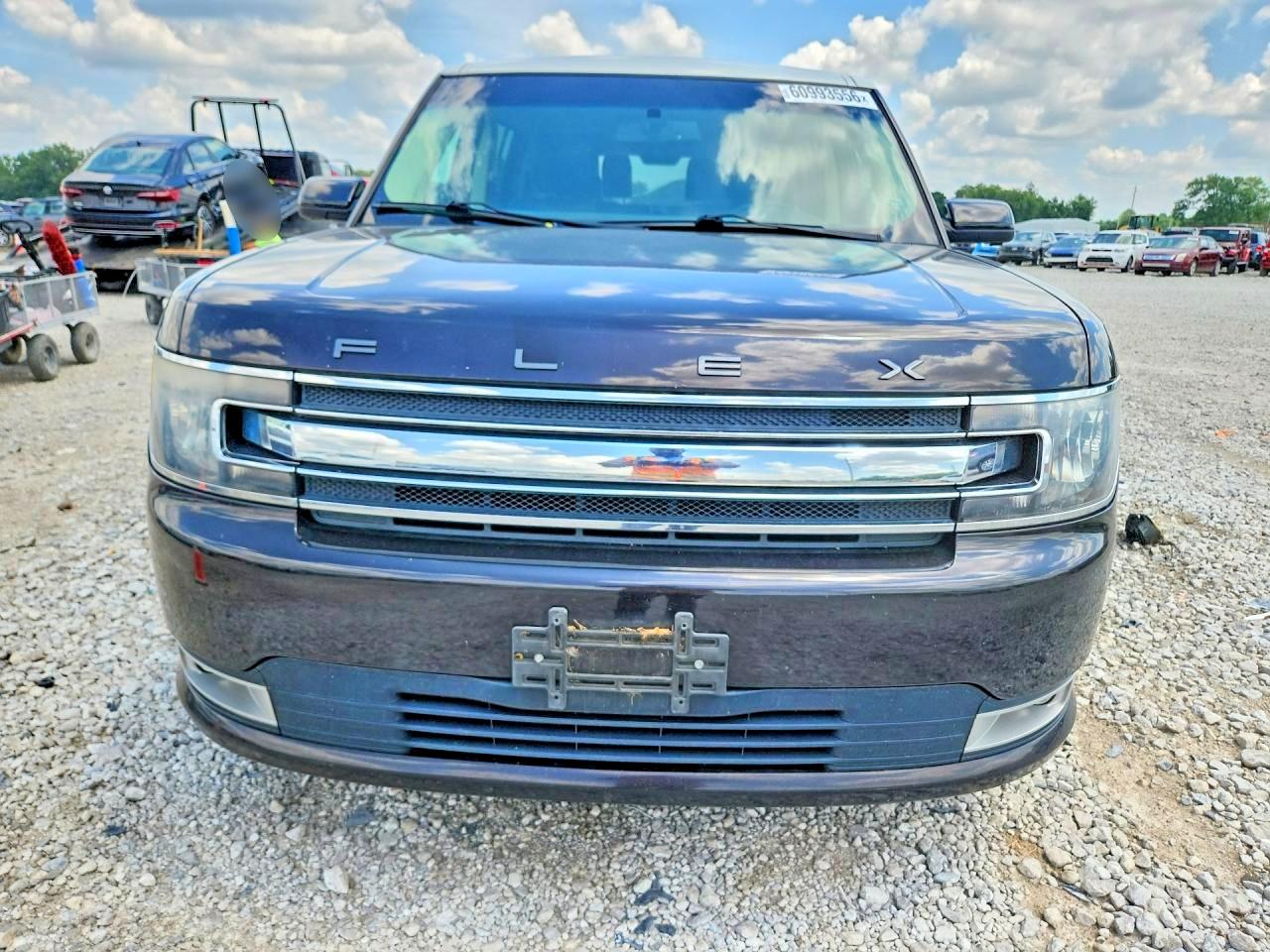 2014 Ford Flex Sel Black vin: 2FMGK5C85EBD13456
