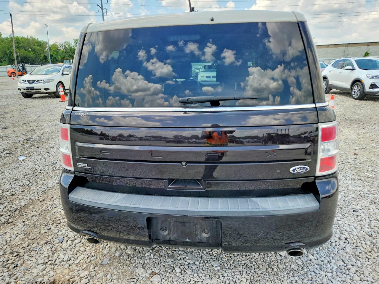2014 Ford Flex Sel Black vin: 2FMGK5C85EBD13456