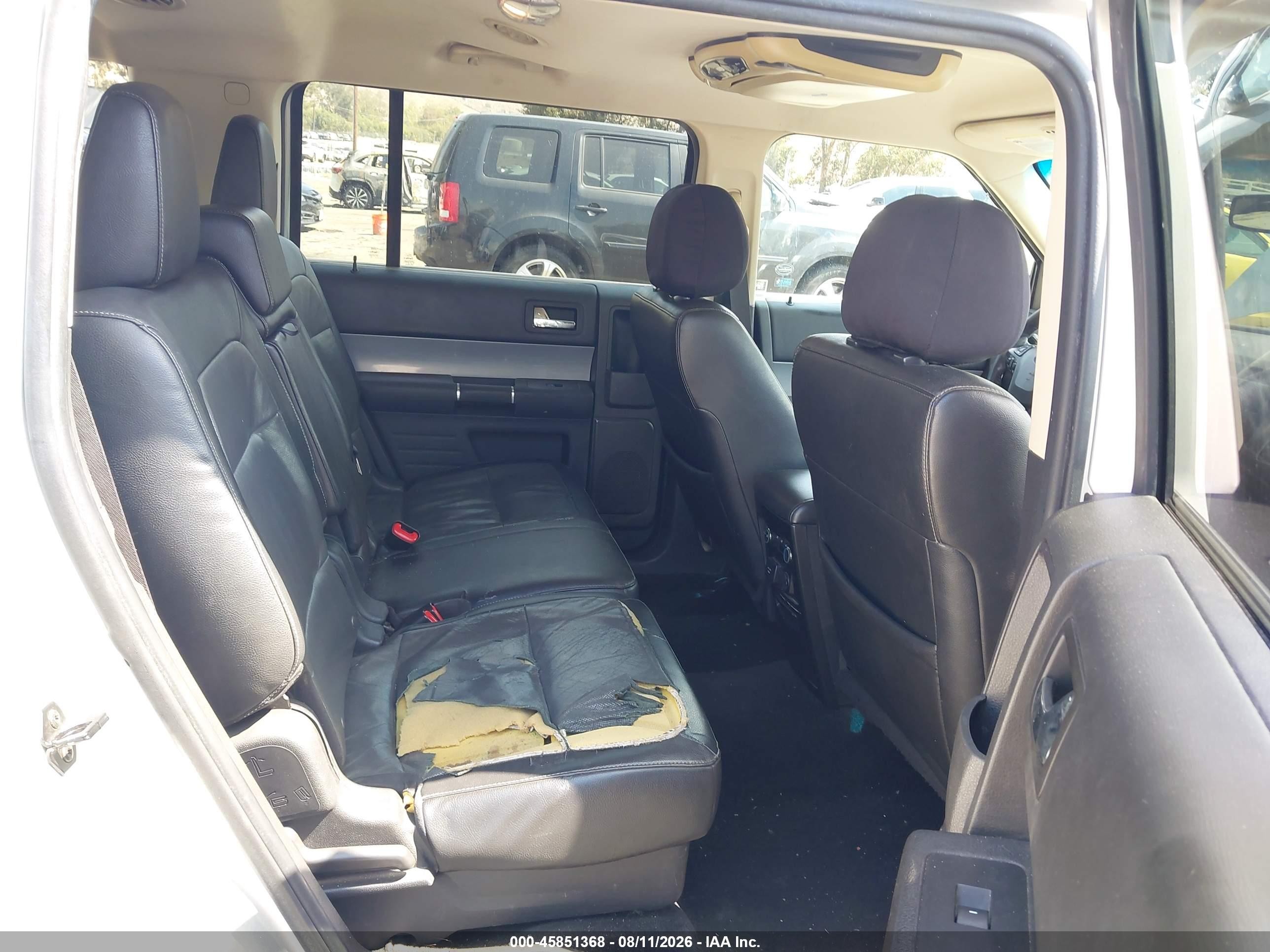 2014 Ford Flex Sel Silver vin: 2FMGK5C85EBD19838