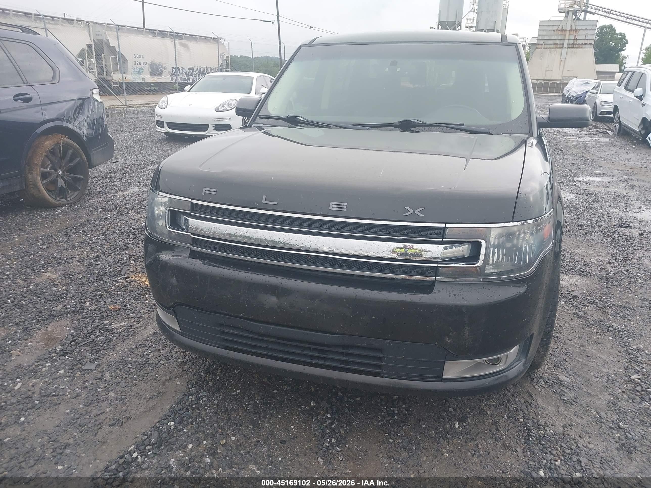 2014 Ford Flex Sel Black vin: 2FMGK5C85EBD24778
