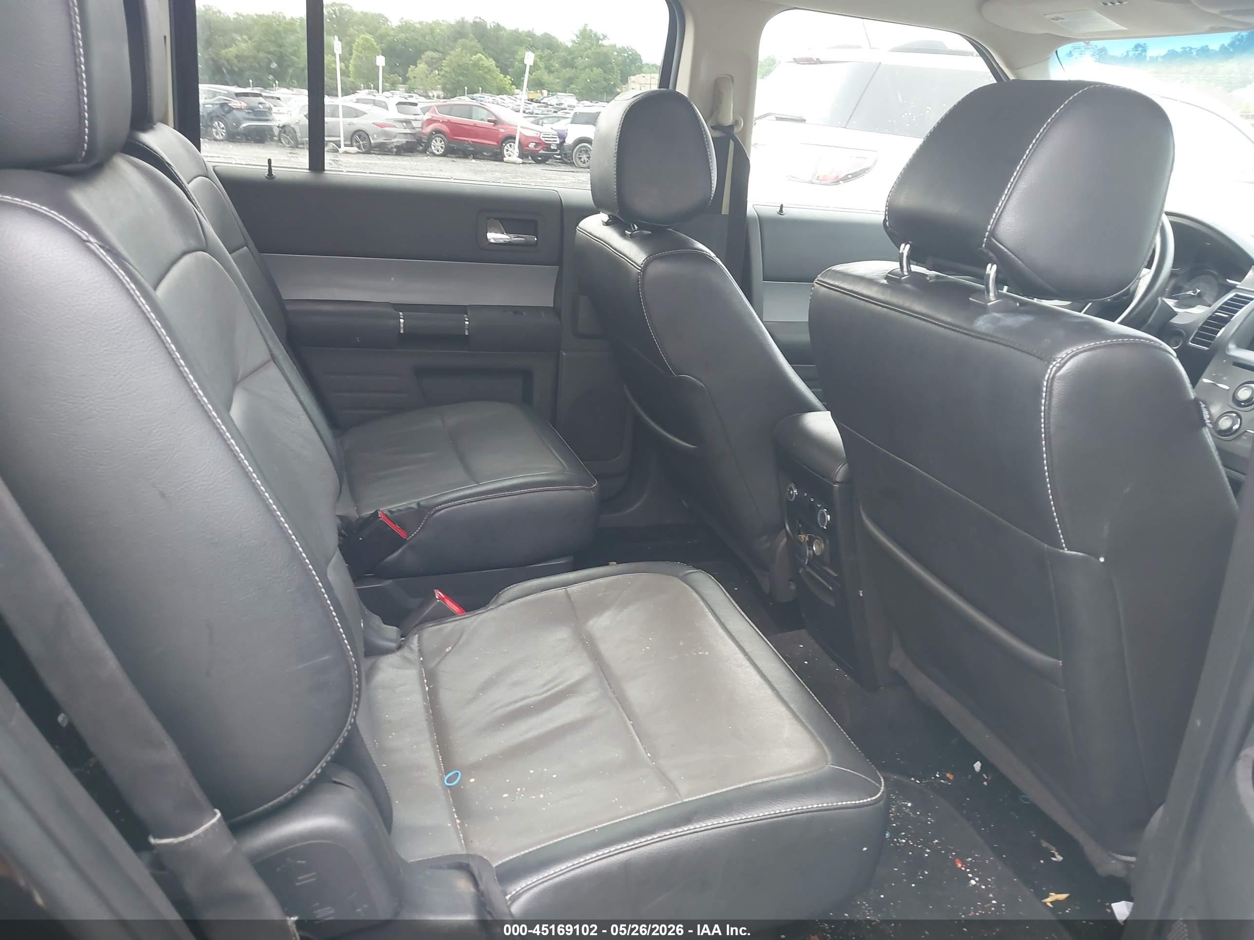 2014 Ford Flex Sel Black vin: 2FMGK5C85EBD24778