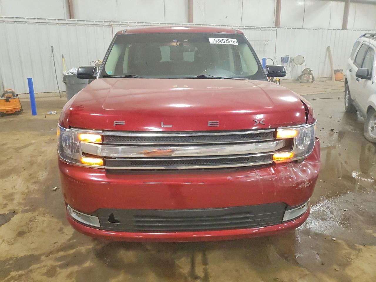 2014 Ford Flex Sel Burgundy vin: 2FMGK5C85EBD36395