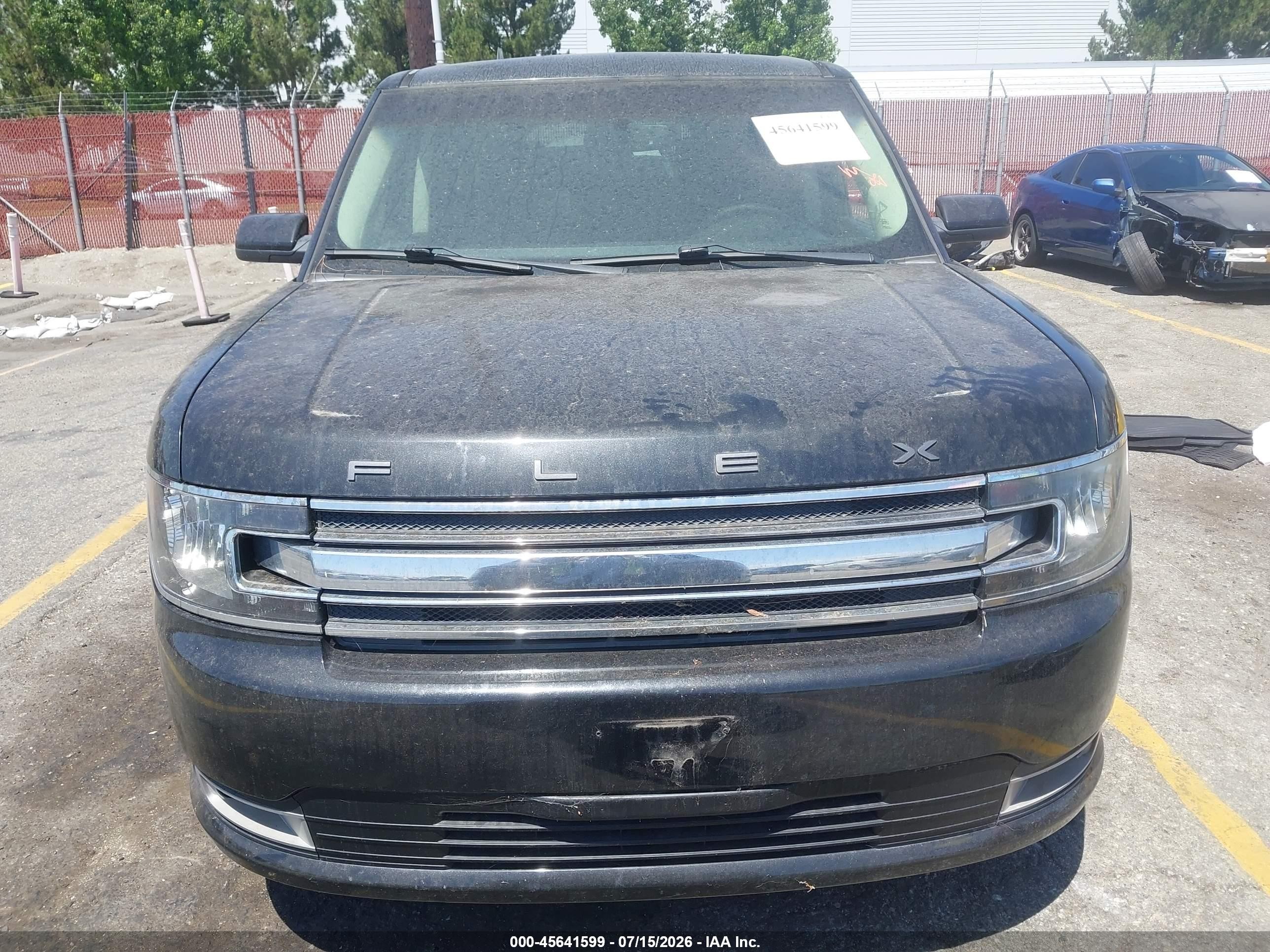 2015 Ford Flex Sel Черный vin: 2FMGK5C85FBA08380