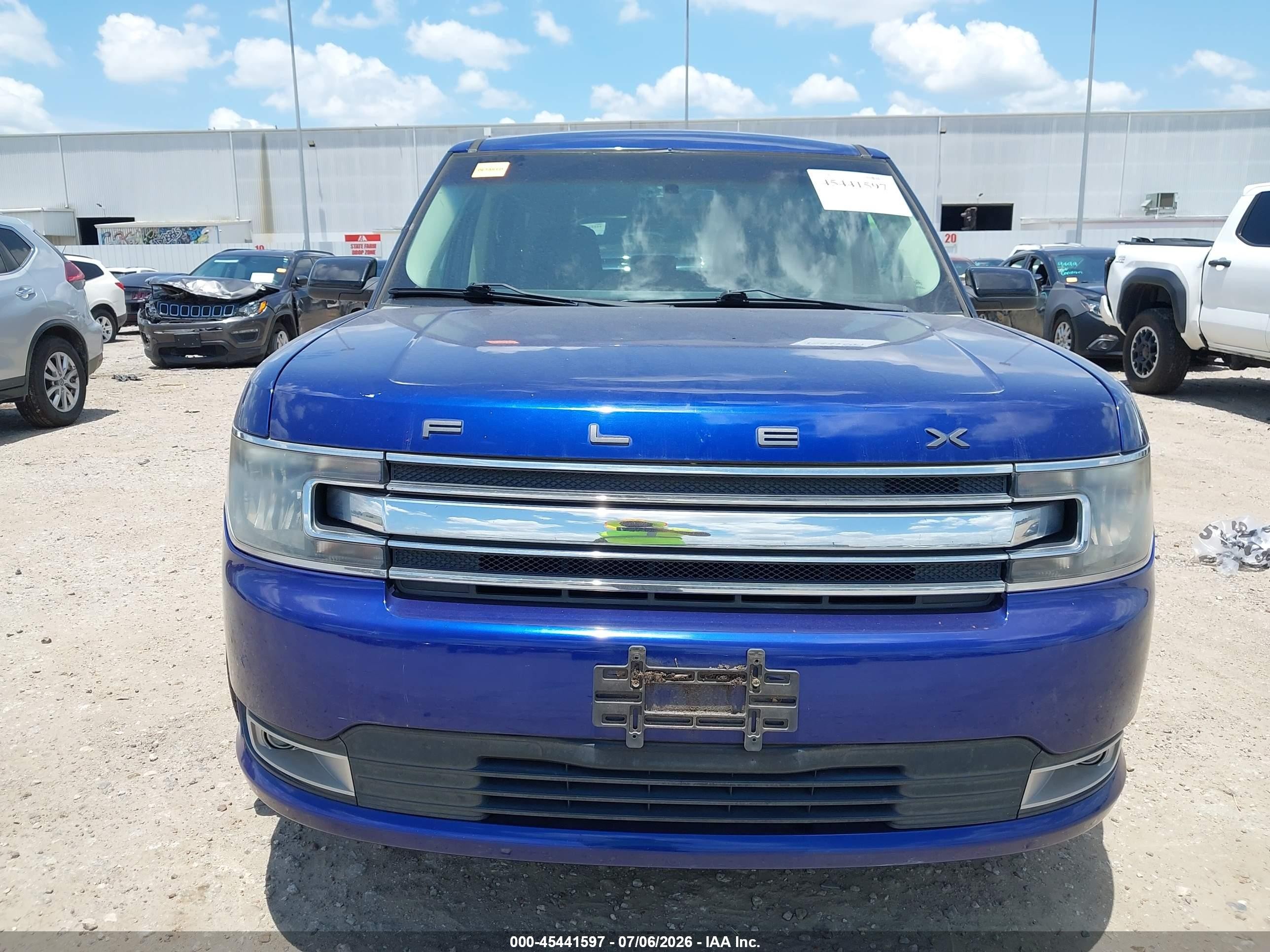 2015 Ford Flex Sel Синий vin: 2FMGK5C85FBA09254