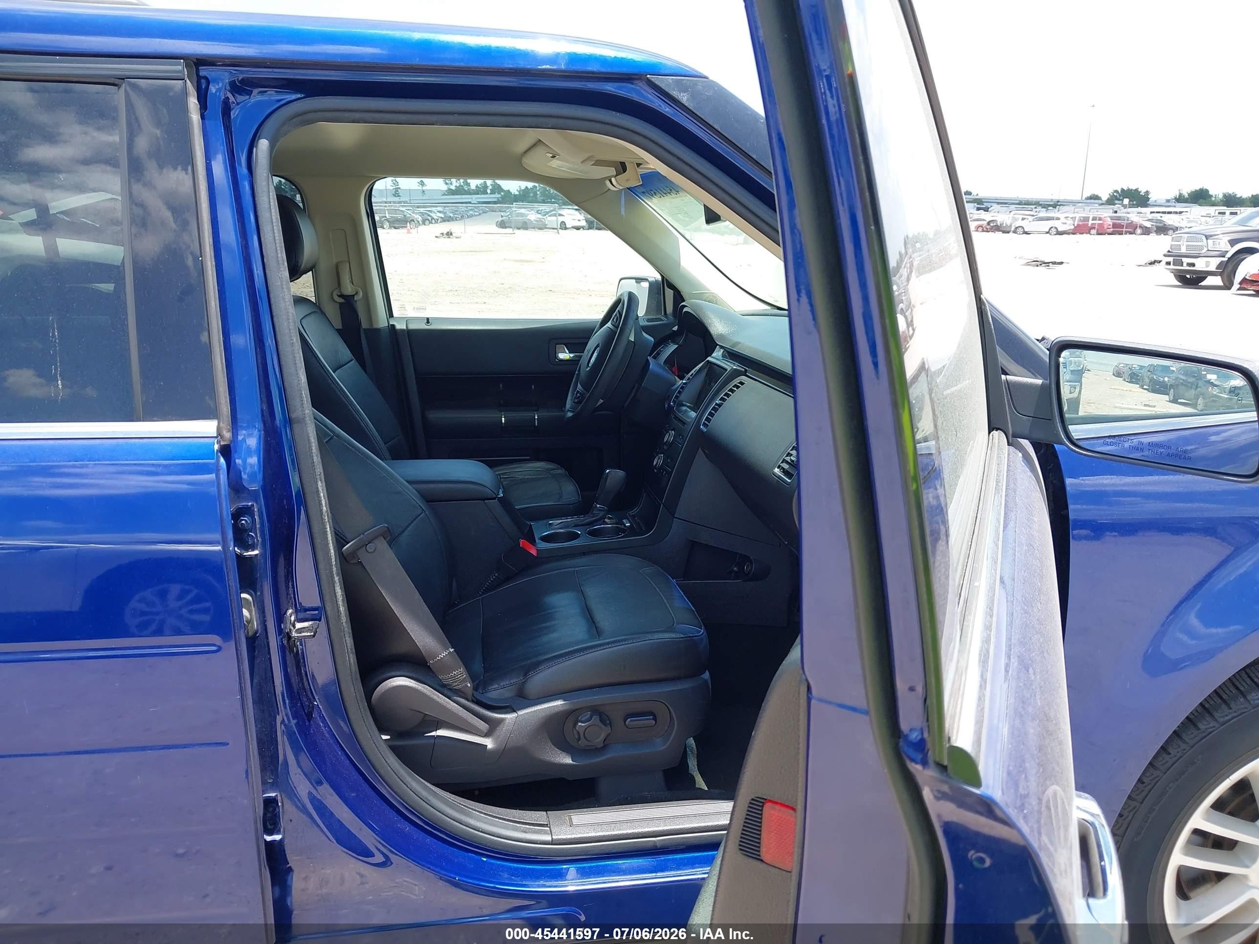 2015 Ford Flex Sel Синий vin: 2FMGK5C85FBA09254