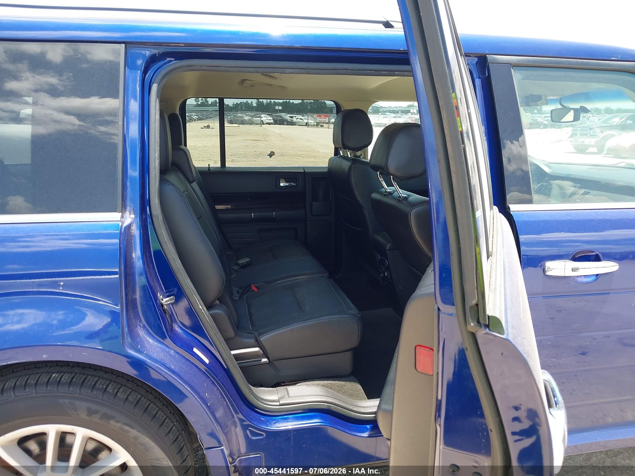 2015 Ford Flex Sel Синий vin: 2FMGK5C85FBA09254
