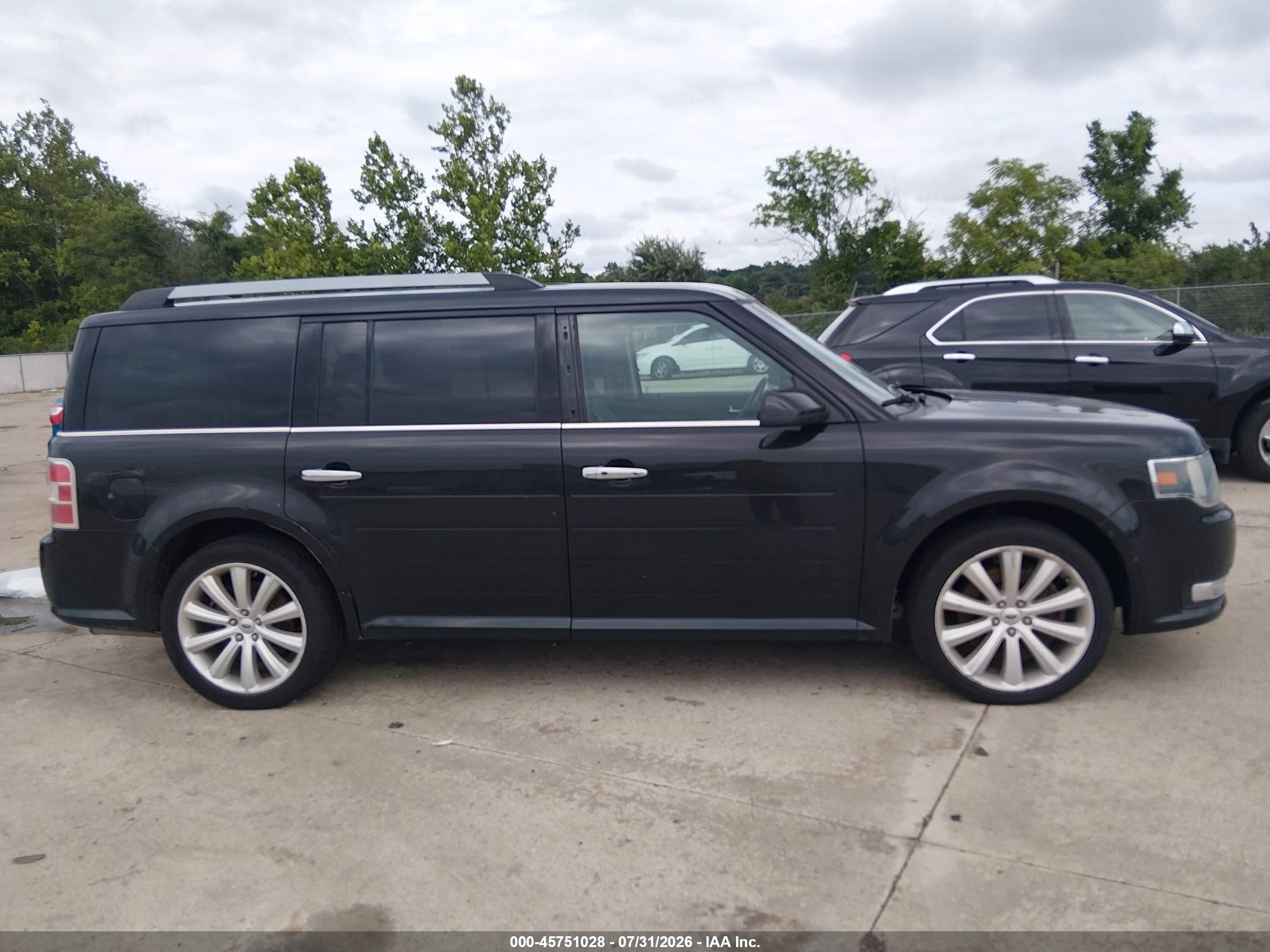 2015 Ford Flex Sel Black vin: 2FMGK5C85FBA21839