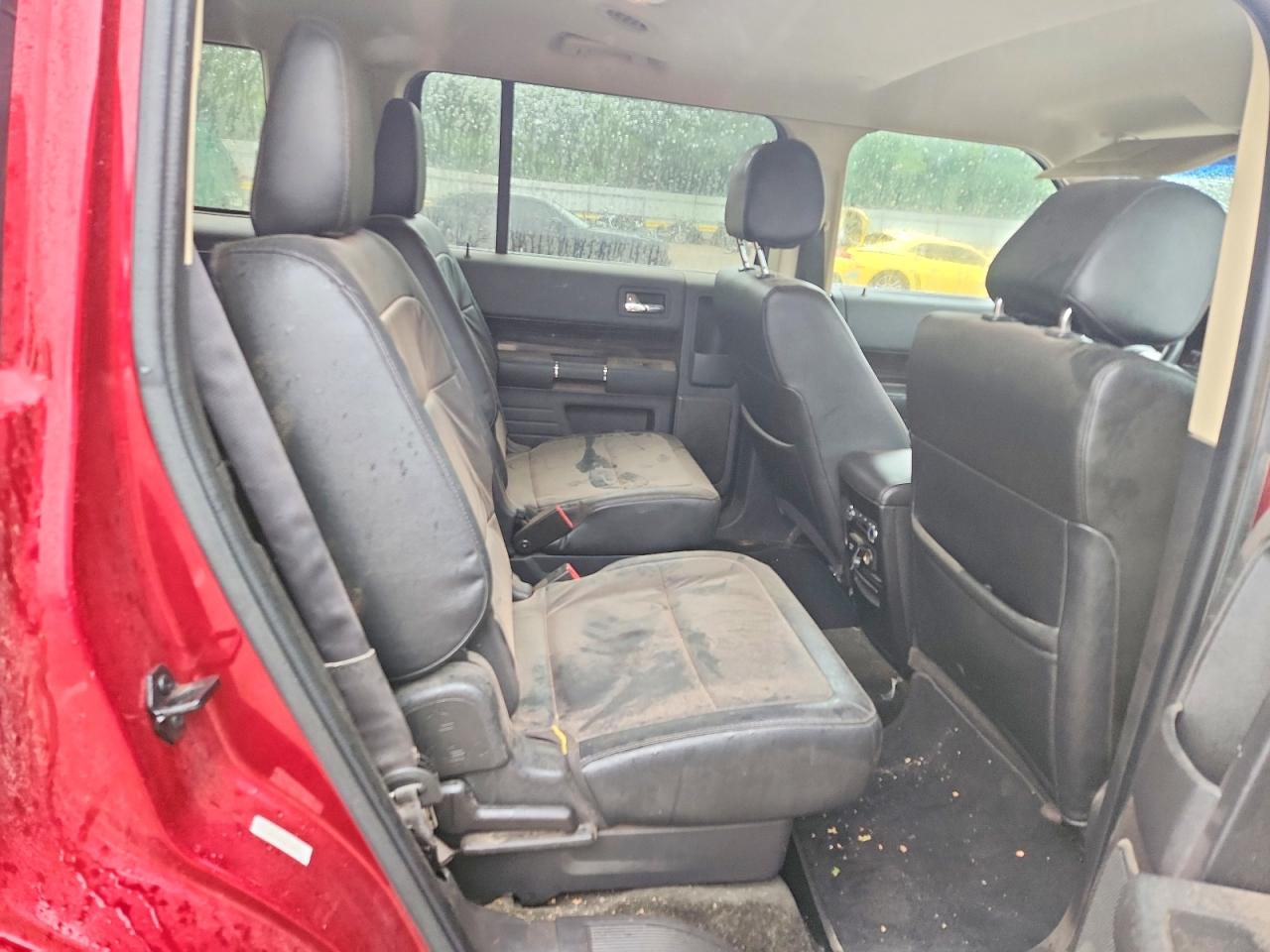 2018 Ford Flex Sel Red vin: 2FMGK5C85JBA03639