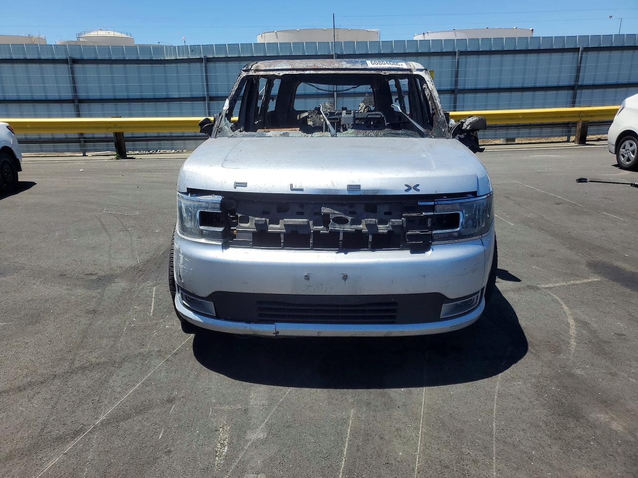 2013 Ford Flex Sel Silver vin: 2FMGK5C86DBD30619