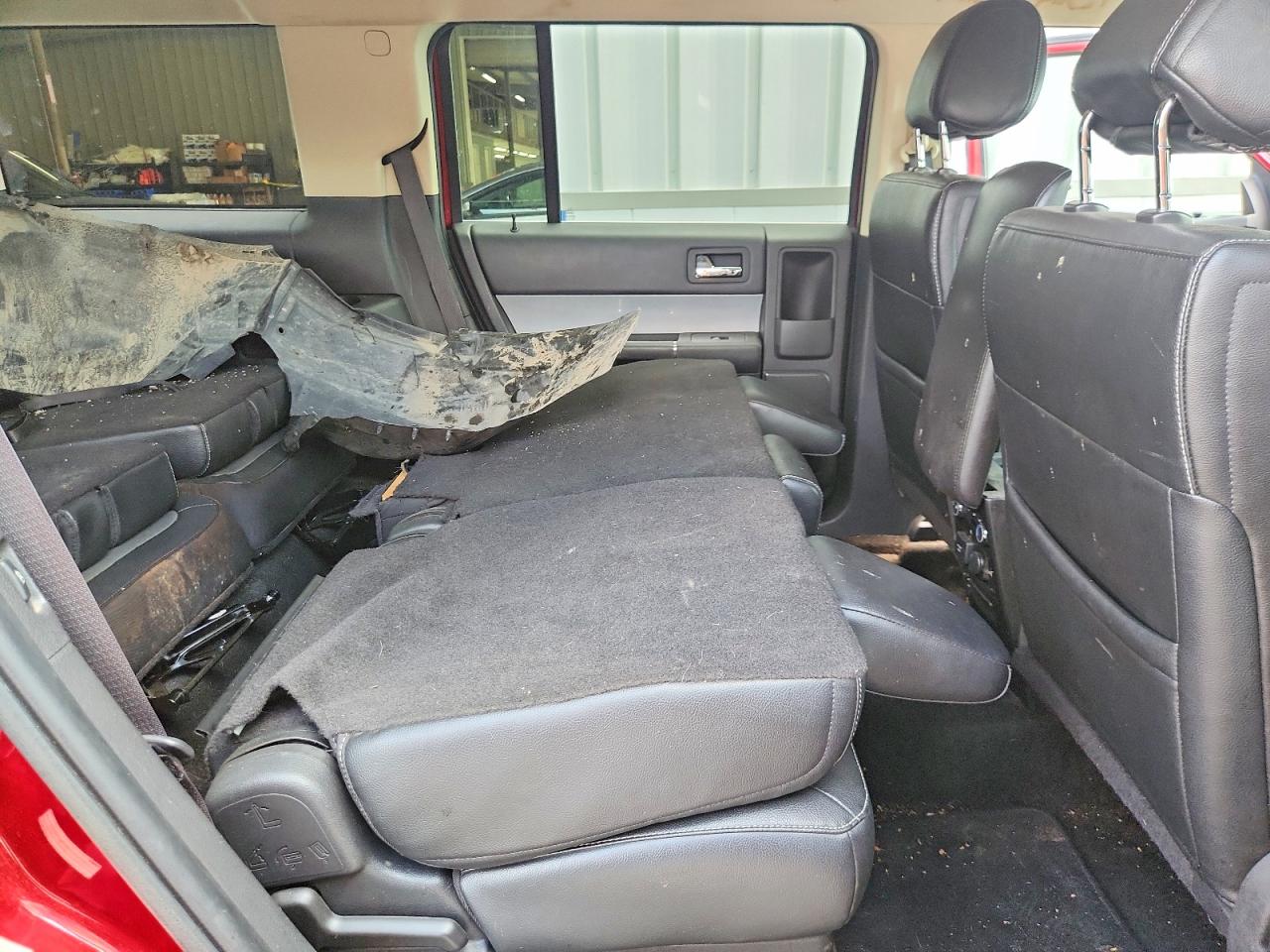 2014 Ford Flex Sel Красный vin: 2FMGK5C86EBD15359