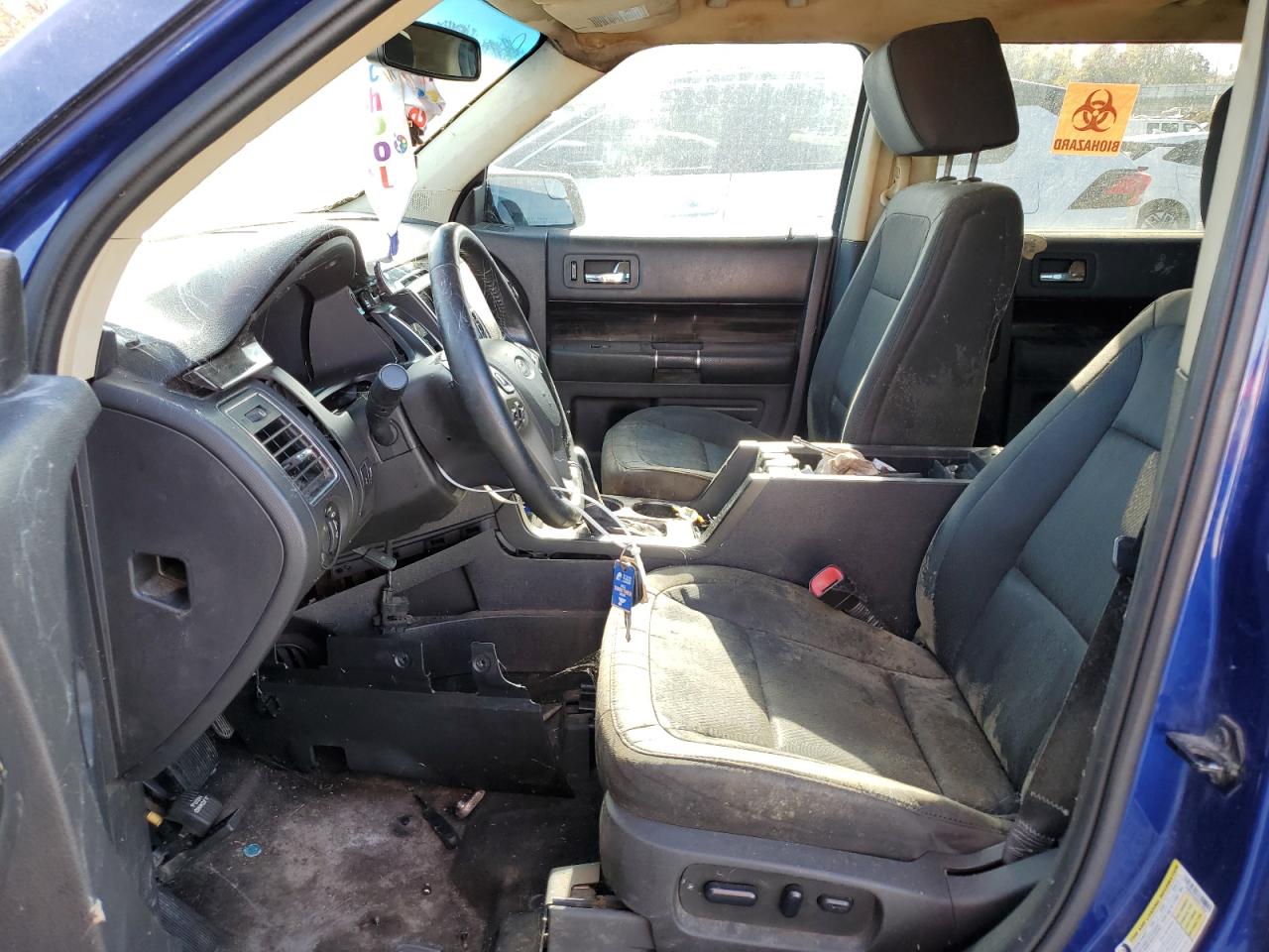 2014 Ford Flex Sel Blue vin: 2FMGK5C86EBD16902