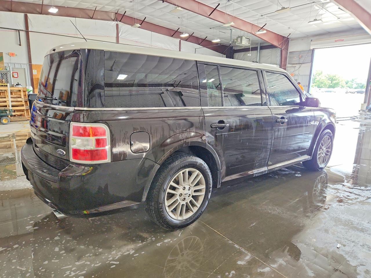 2014 Ford Flex Sel Коричневый vin: 2FMGK5C86EBD17953