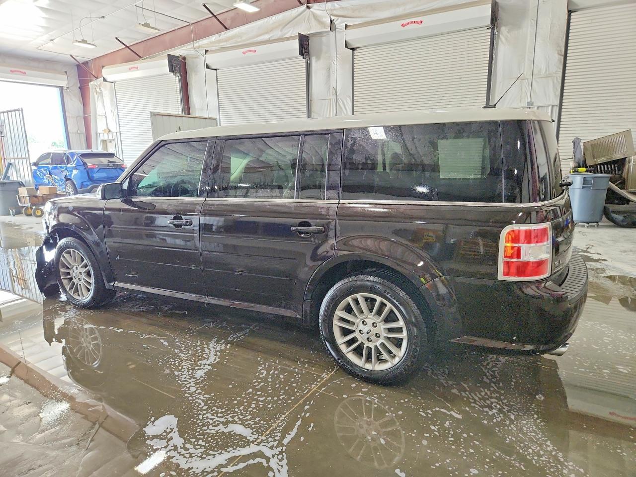 2014 Ford Flex Sel Коричневый vin: 2FMGK5C86EBD17953