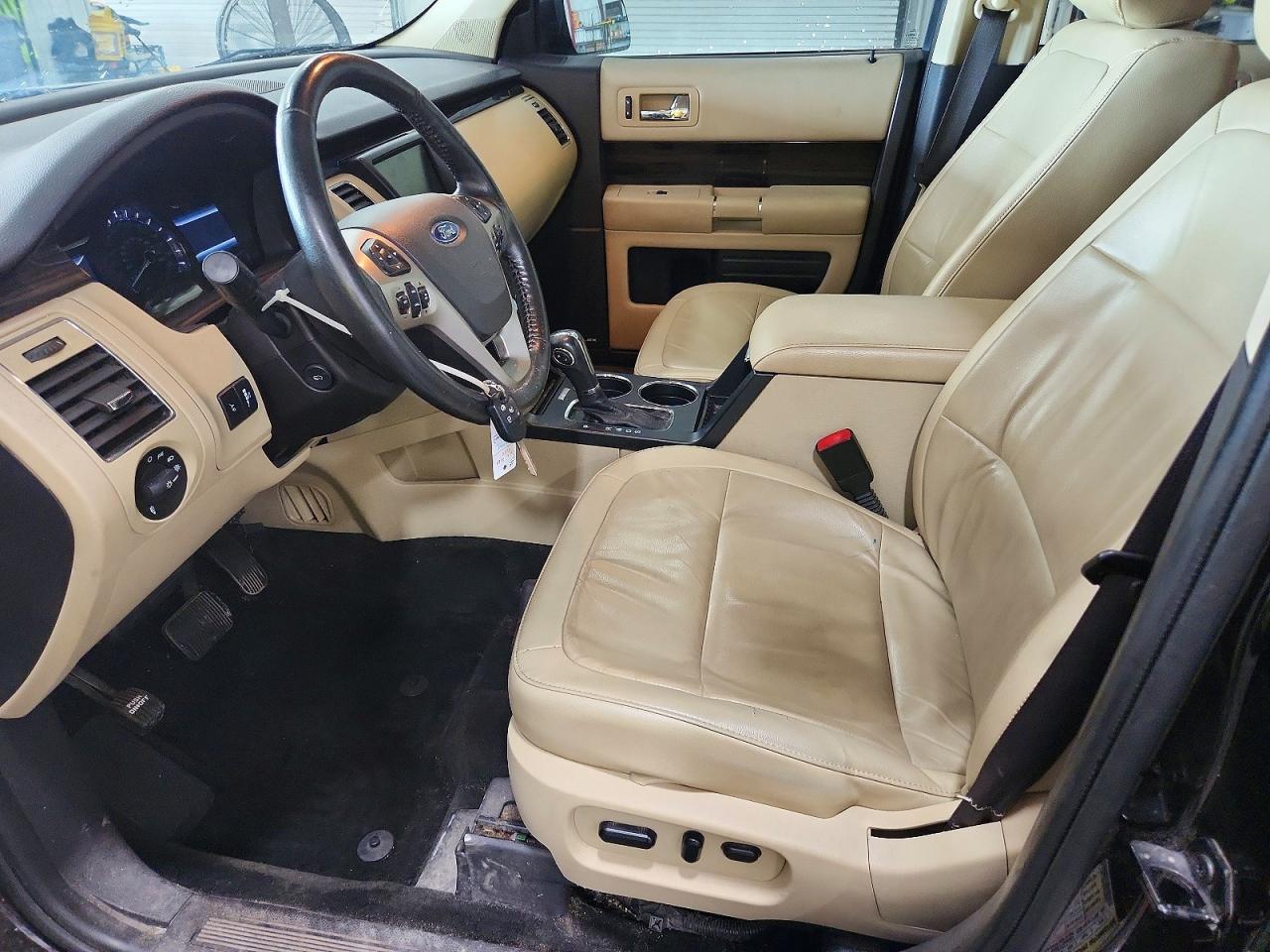 2014 Ford Flex Sel Коричневый vin: 2FMGK5C86EBD17953