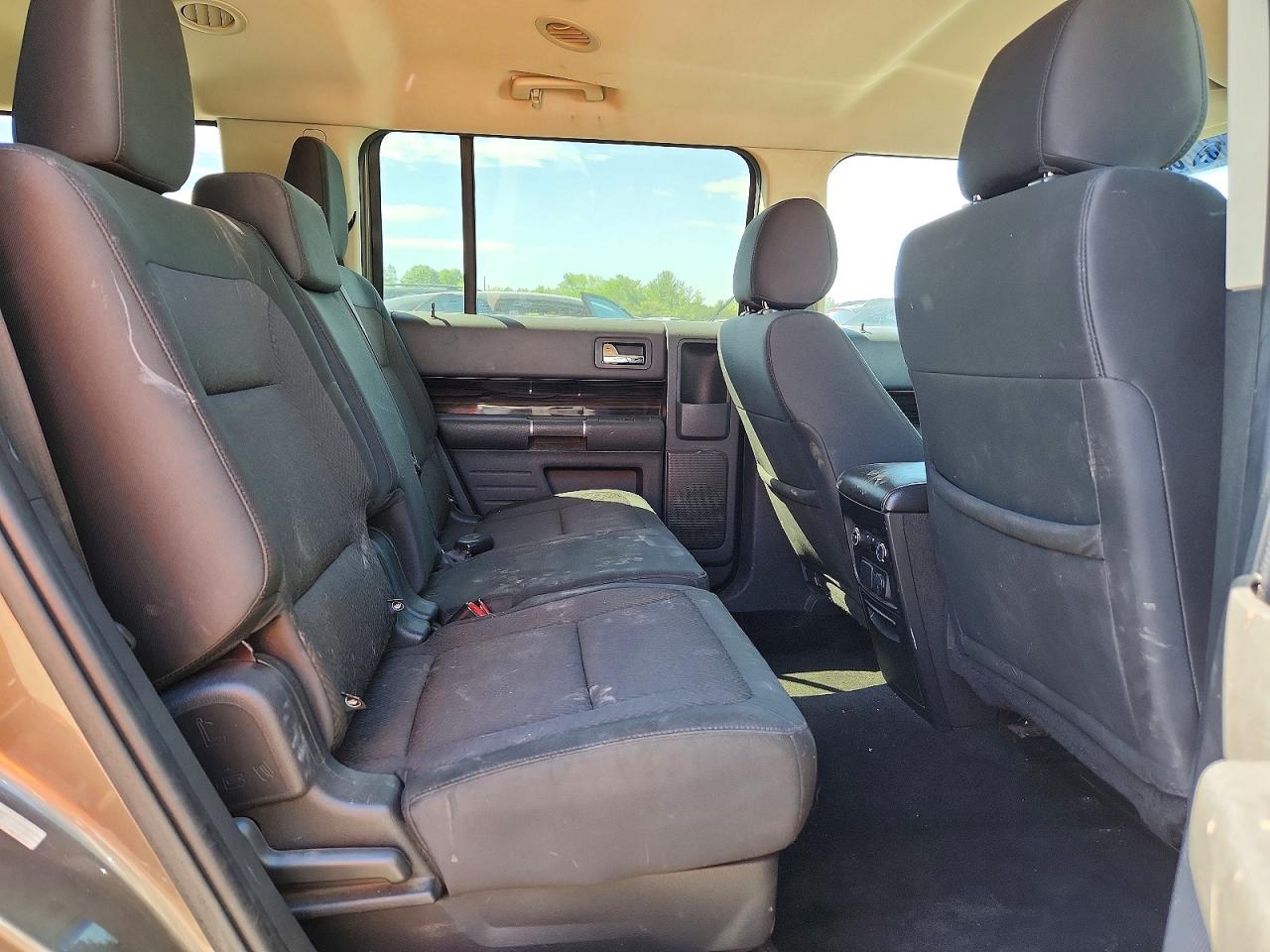 2014 Ford Flex Sel Gray vin: 2FMGK5C86EBD22294