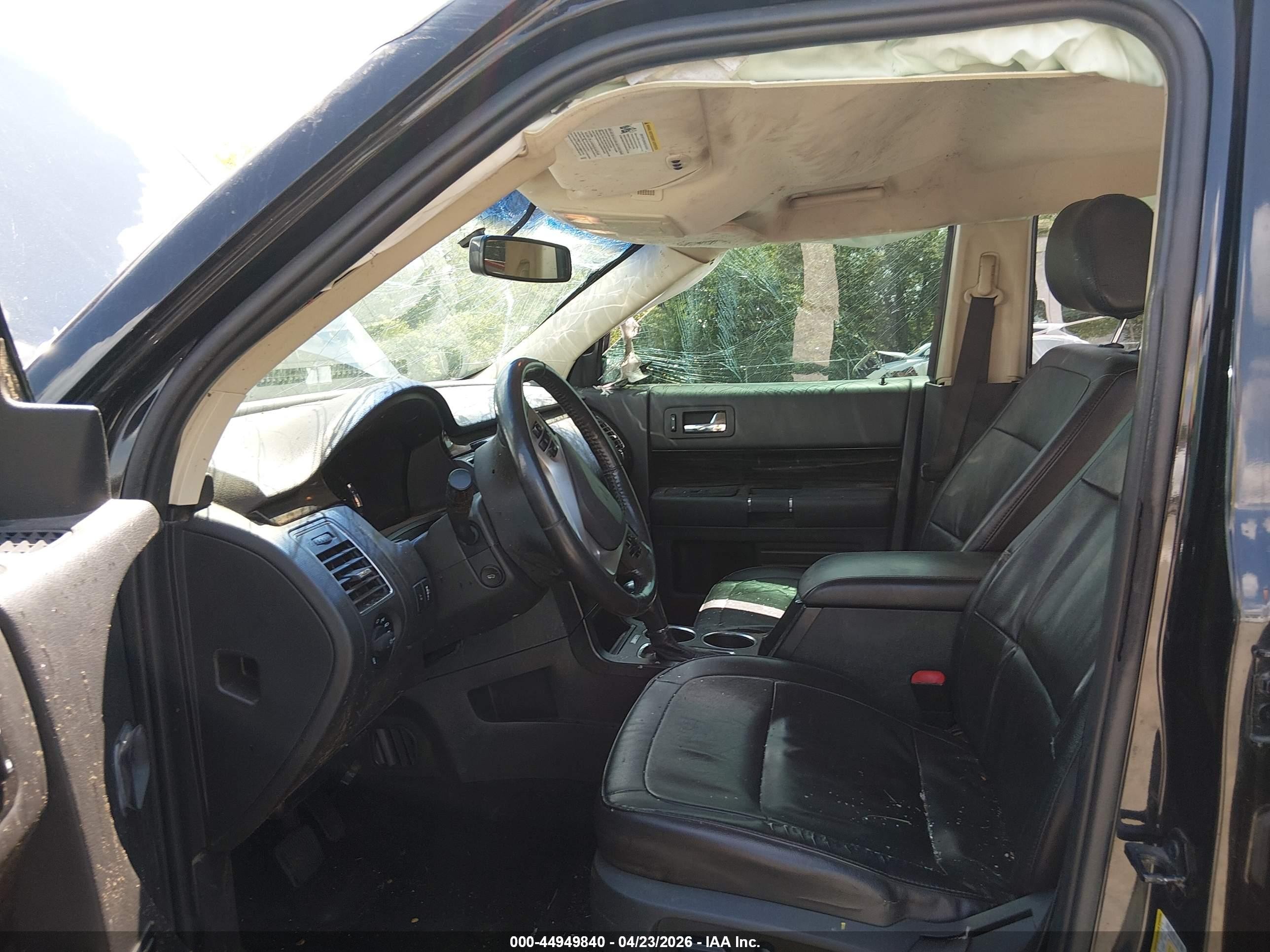 2014 Ford Flex Sel Black vin: 2FMGK5C86EBD33408