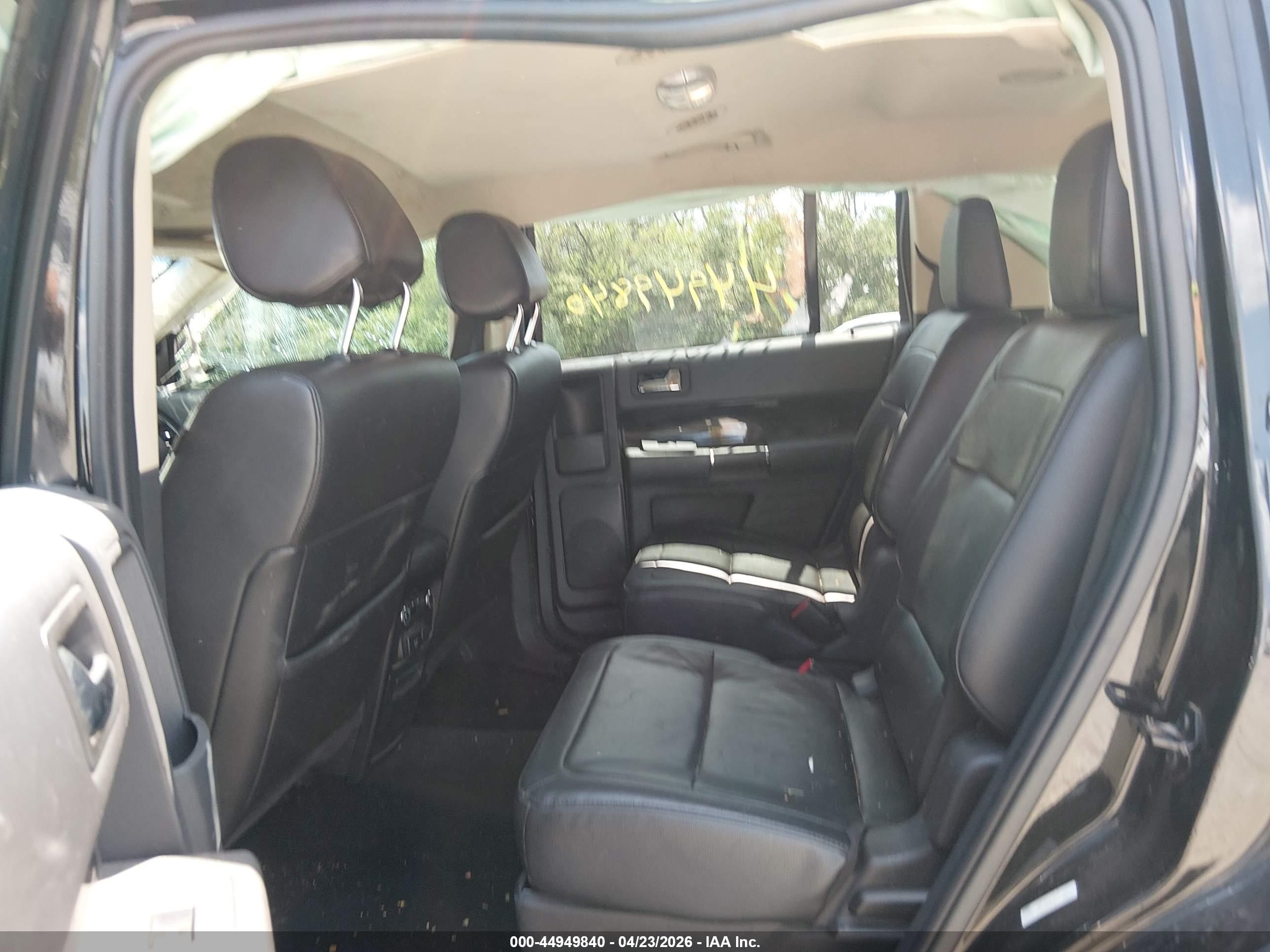 2014 Ford Flex Sel Black vin: 2FMGK5C86EBD33408