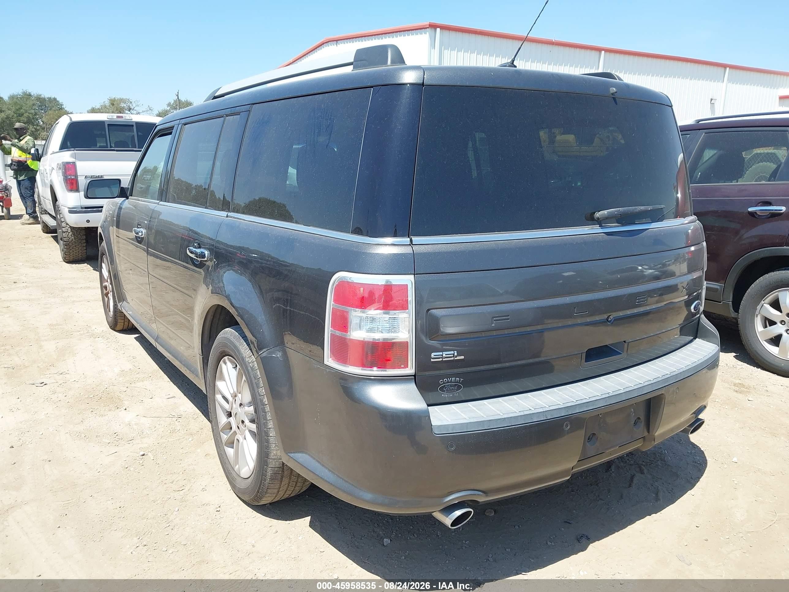2015 Ford Flex Sel Серый vin: 2FMGK5C86FBA22918