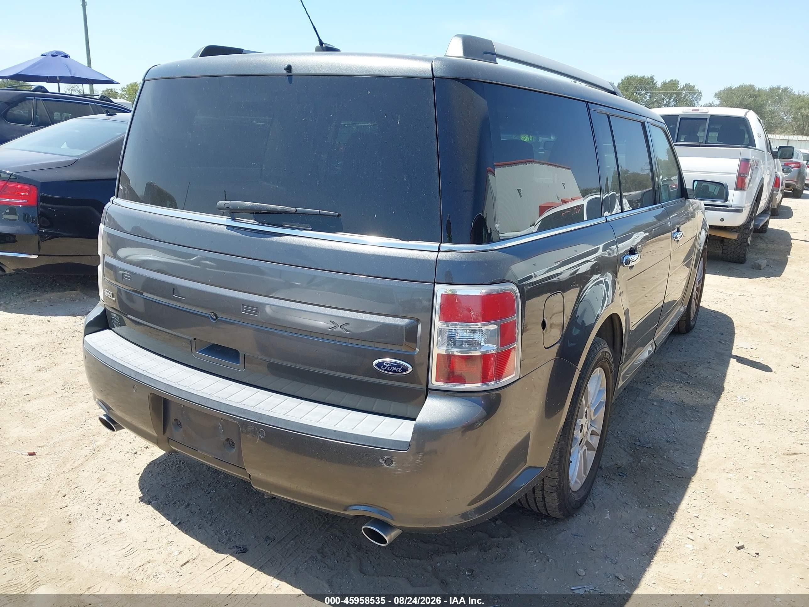 2015 Ford Flex Sel Серый vin: 2FMGK5C86FBA22918