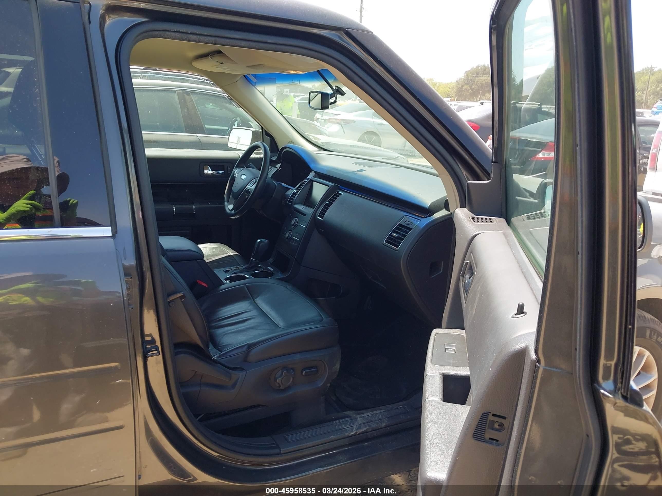 2015 Ford Flex Sel Серый vin: 2FMGK5C86FBA22918
