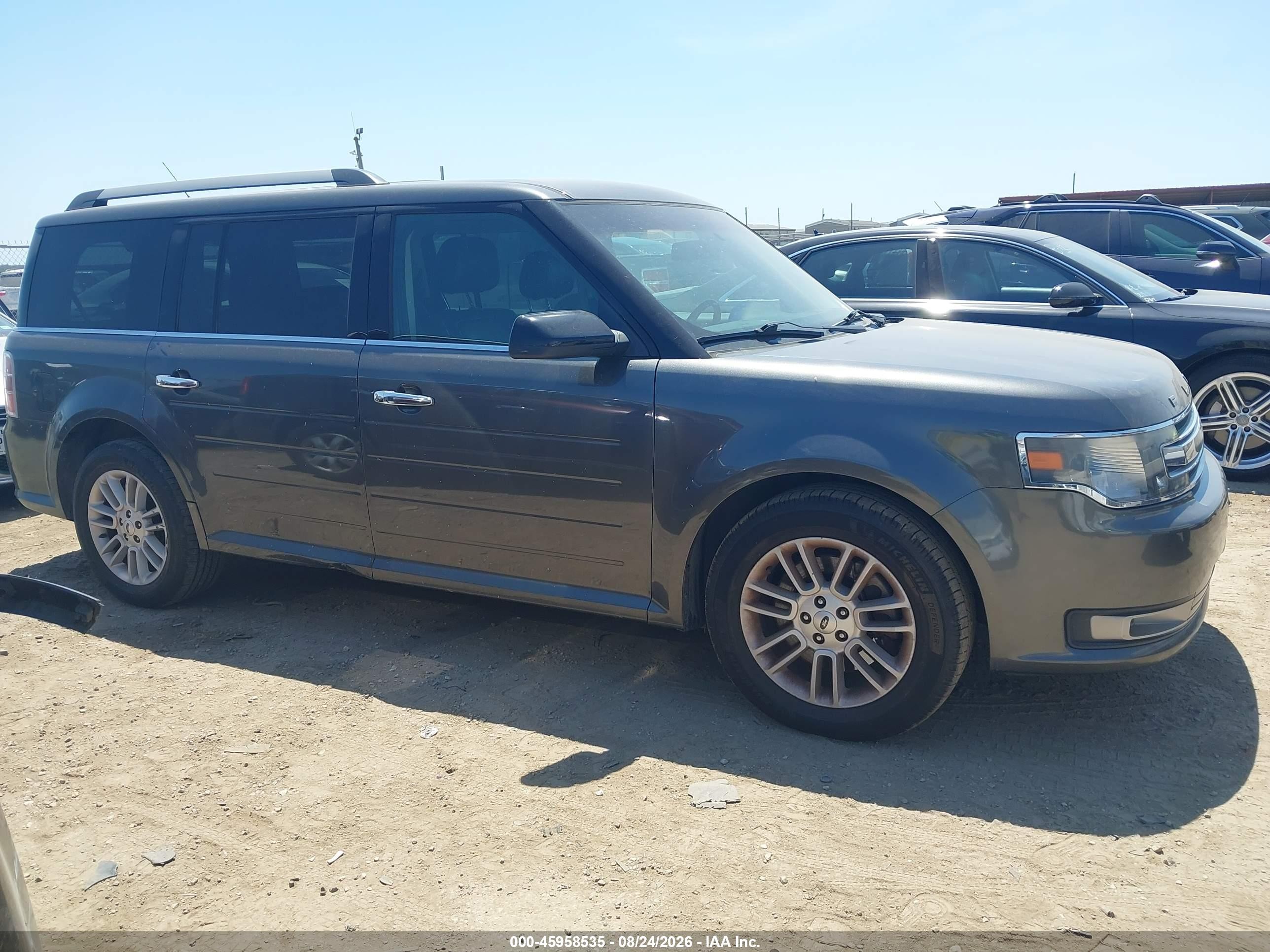2015 Ford Flex Sel Серый vin: 2FMGK5C86FBA22918