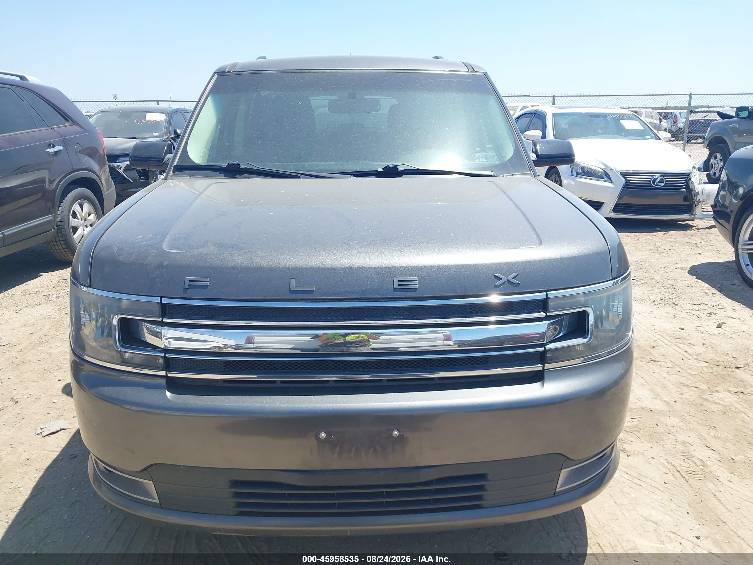 2015 Ford Flex Sel Серый vin: 2FMGK5C86FBA22918