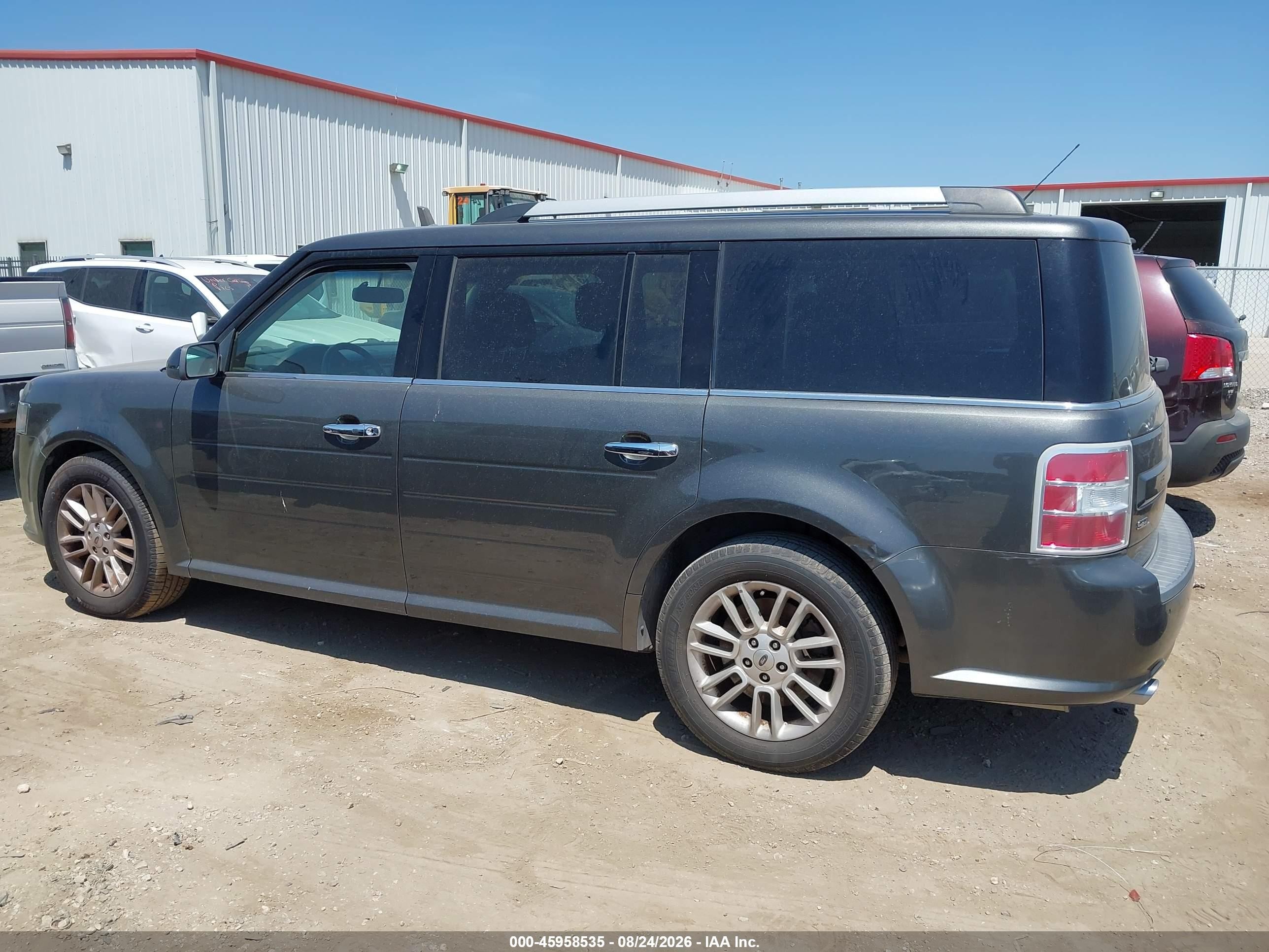 2015 Ford Flex Sel Серый vin: 2FMGK5C86FBA22918