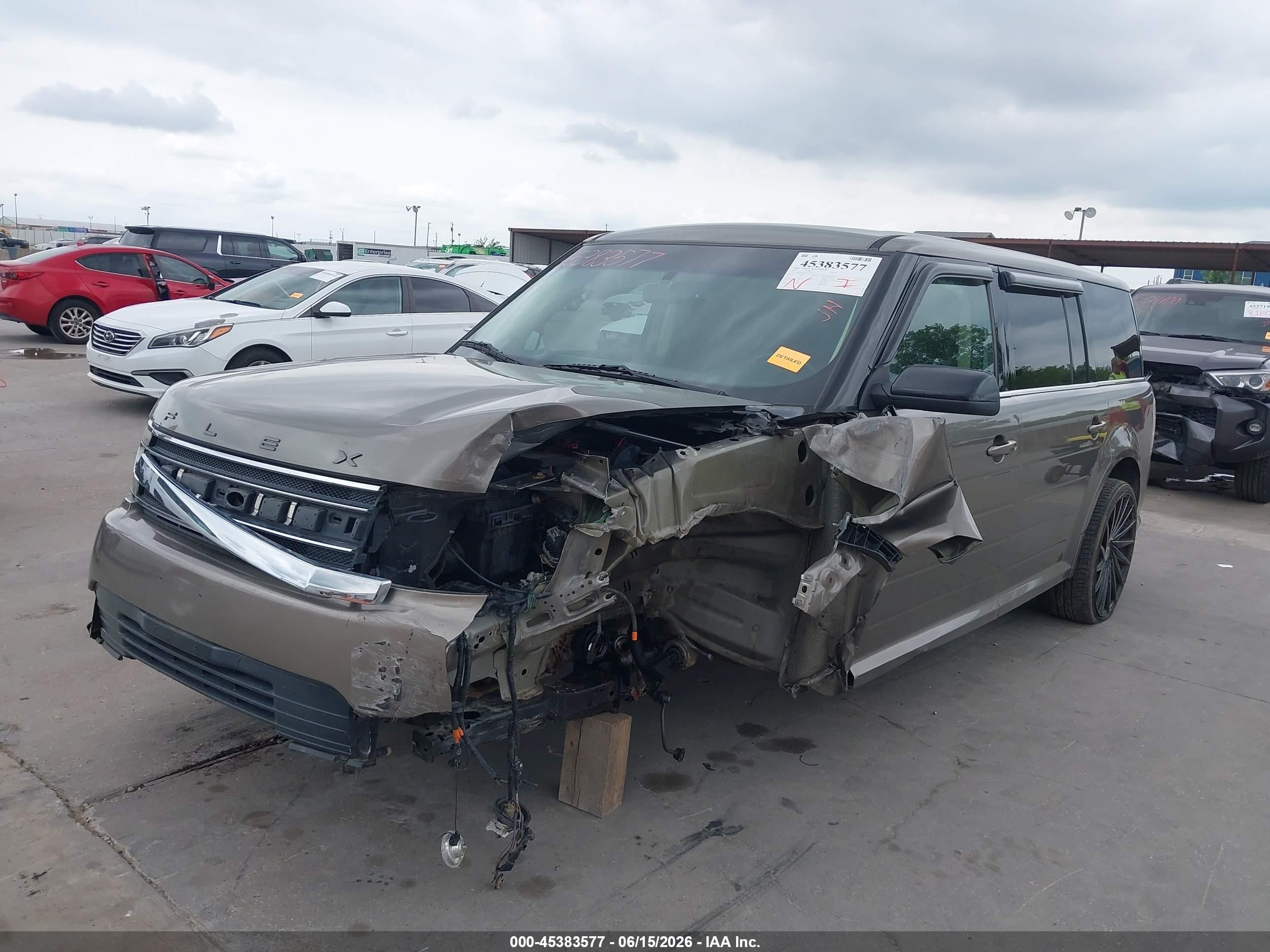 2013 Ford Flex Sel Pewter vin: 2FMGK5C87DBD28667
