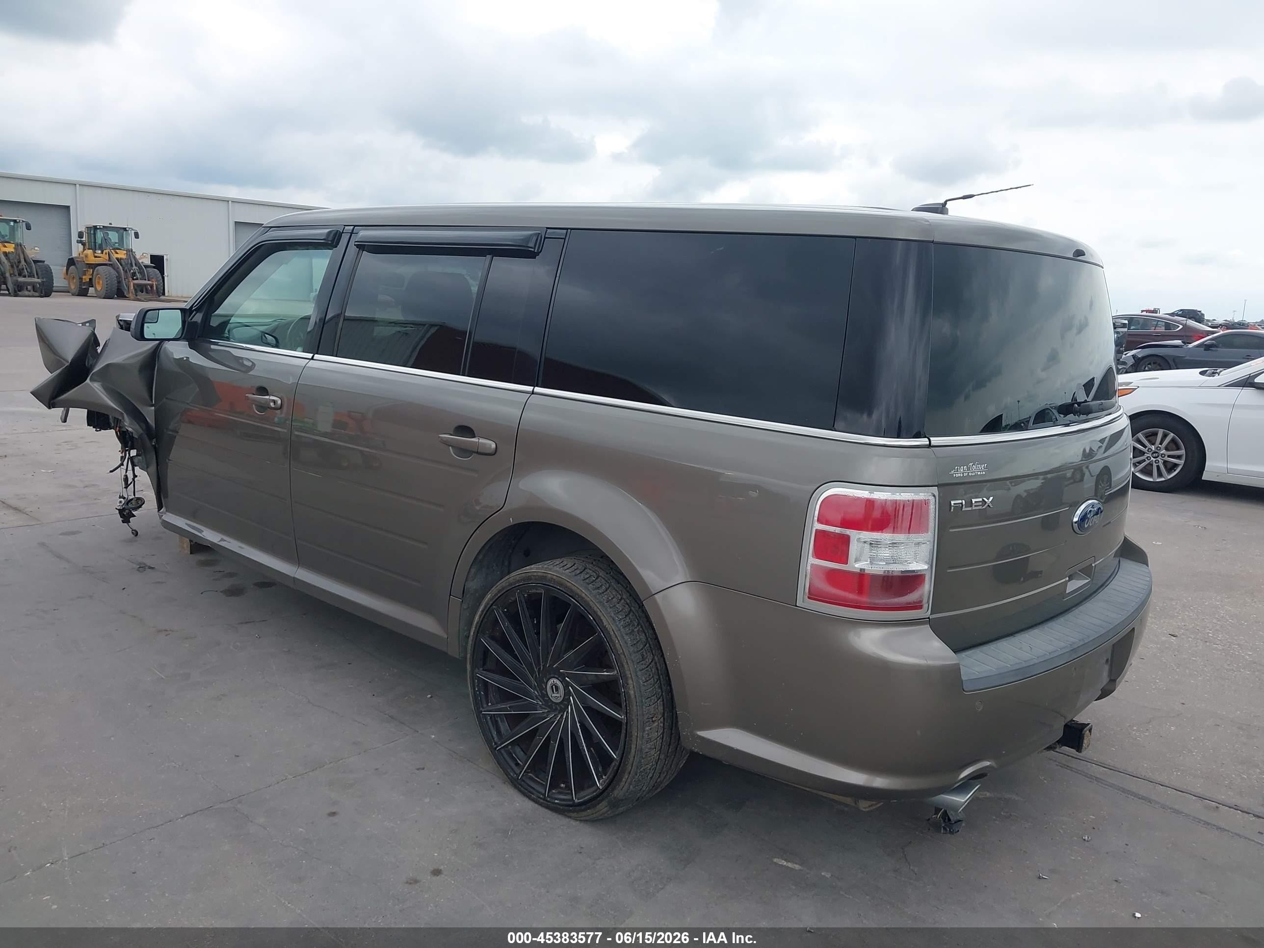 2013 Ford Flex Sel Pewter vin: 2FMGK5C87DBD28667
