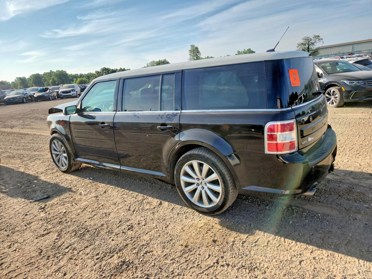 2014 Ford Flex Sel Brown vin: 2FMGK5C87EBD08338