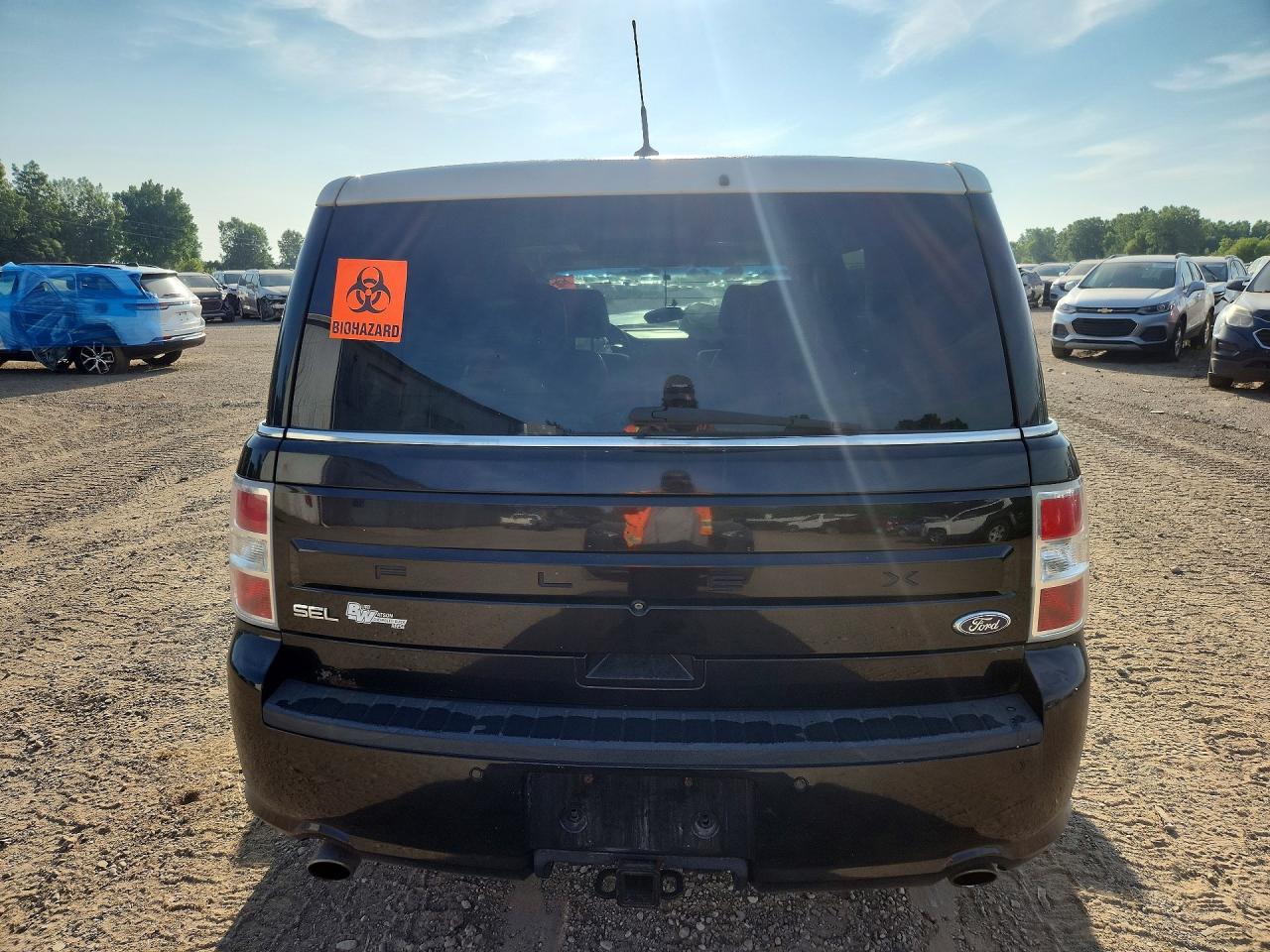2014 Ford Flex Sel Brown vin: 2FMGK5C87EBD08338