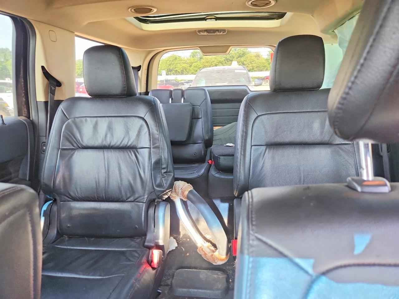 2014 Ford Flex Sel Brown vin: 2FMGK5C87EBD08338