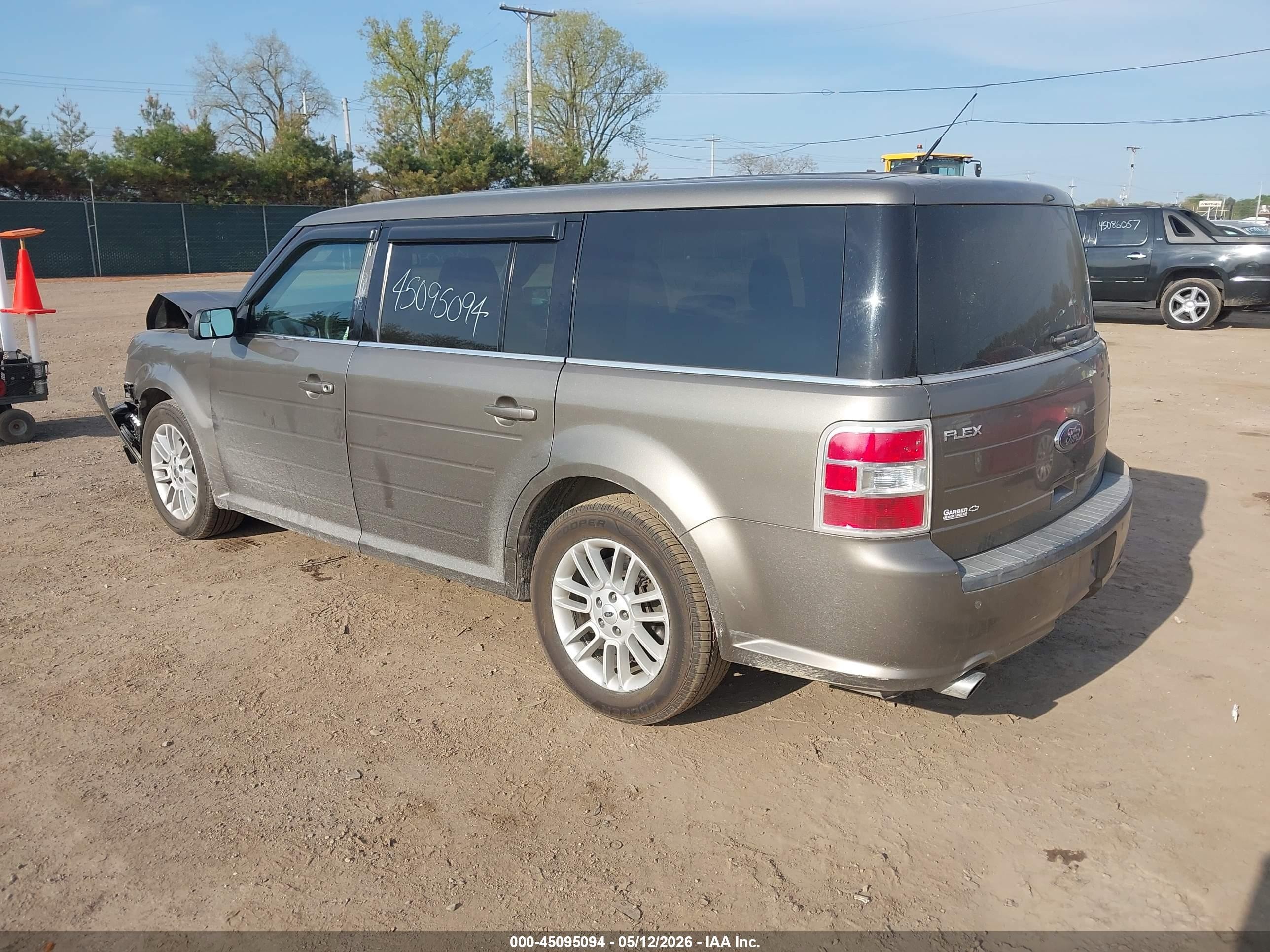 2014 Ford Flex Sel Gray vin: 2FMGK5C87EBD32526