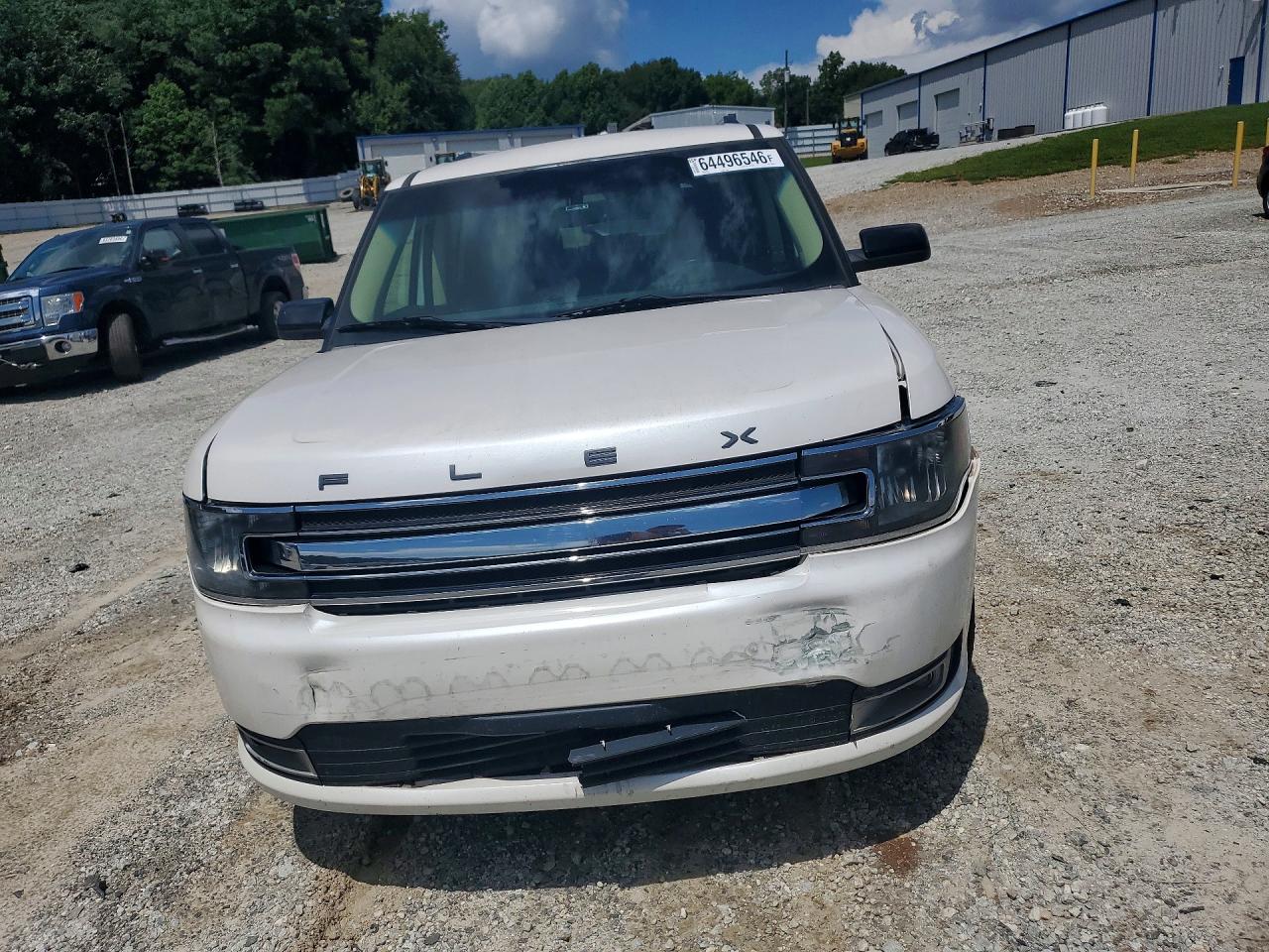 2014 Ford Flex Sel Белый vin: 2FMGK5C87EBD42960