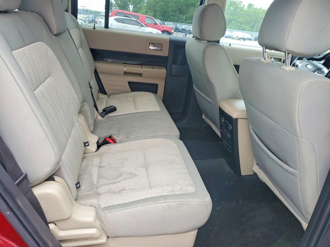 2015 Ford Flex Sel Maroon vin: 2FMGK5C87FBA09059