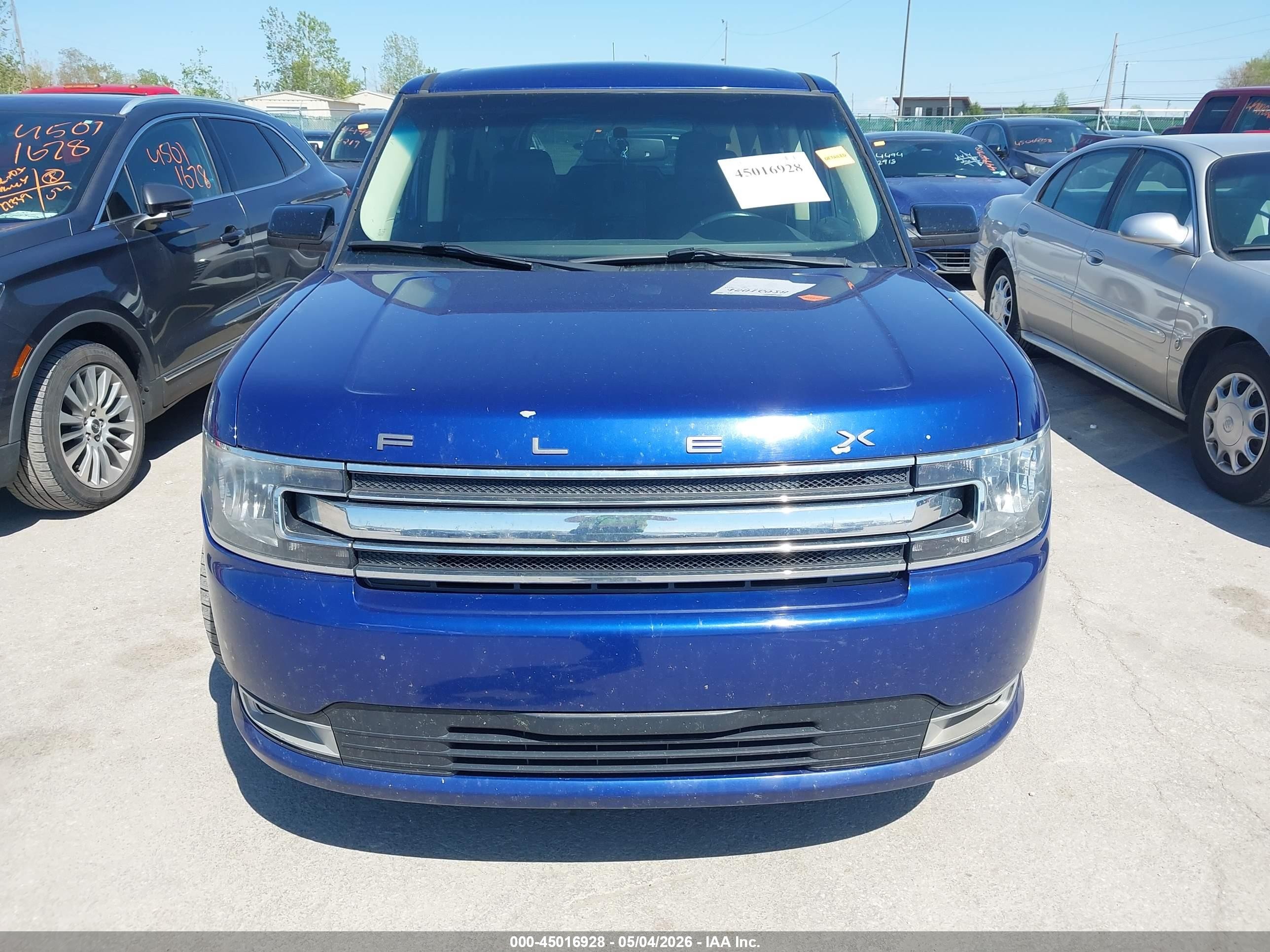 2015 Ford Flex Sel Синий vin: 2FMGK5C87FBA18442