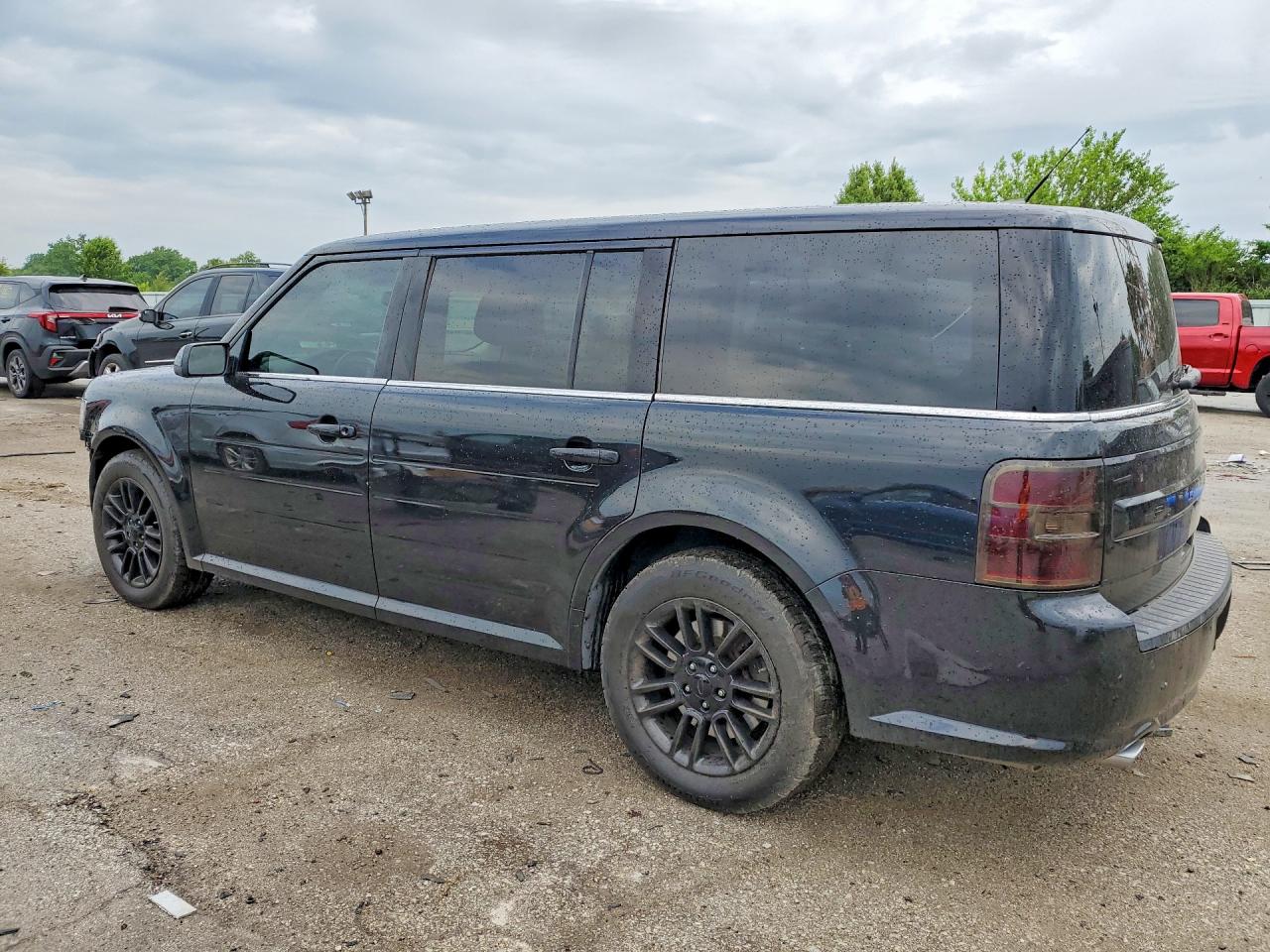 2015 Ford Flex Sel Black vin: 2FMGK5C87FBA22720