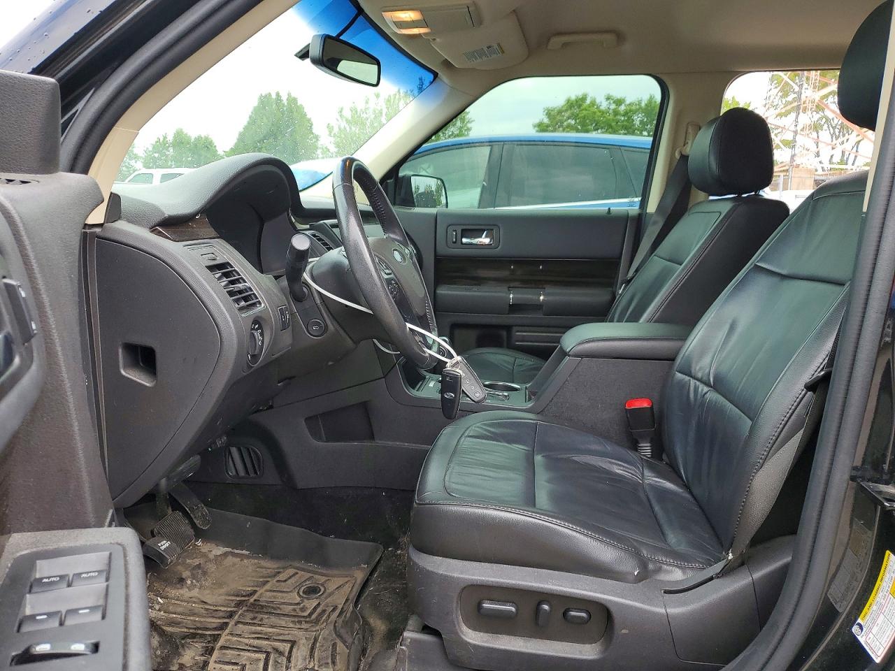 2015 Ford Flex Sel Black vin: 2FMGK5C87FBA22720