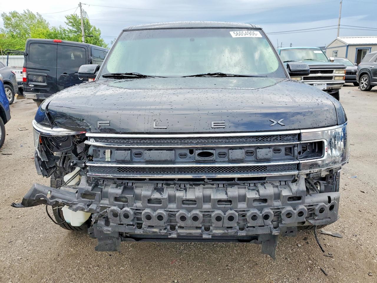 2015 Ford Flex Sel Black vin: 2FMGK5C87FBA22720
