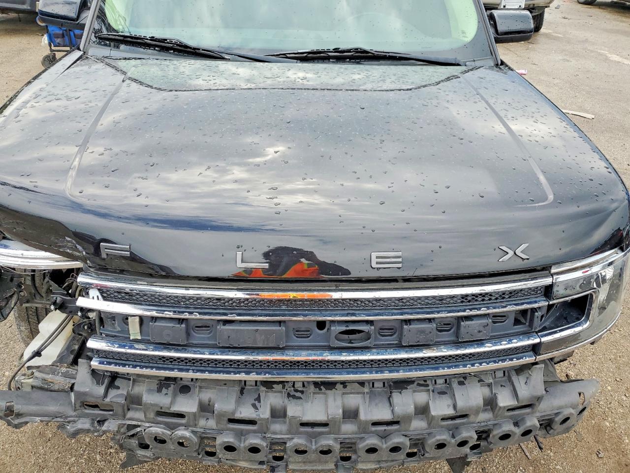 2015 Ford Flex Sel Black vin: 2FMGK5C87FBA22720