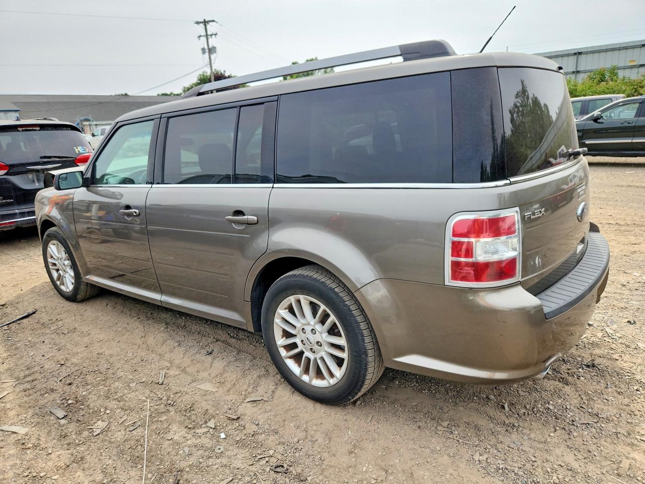 2013 Ford Flex Sel Brown vin: 2FMGK5C88DBD26006