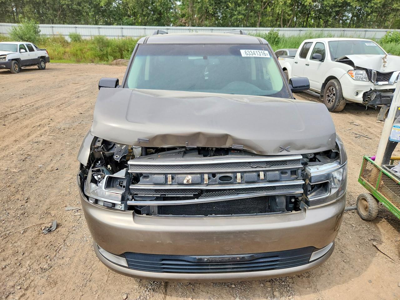 2013 Ford Flex Sel Brown vin: 2FMGK5C88DBD26006