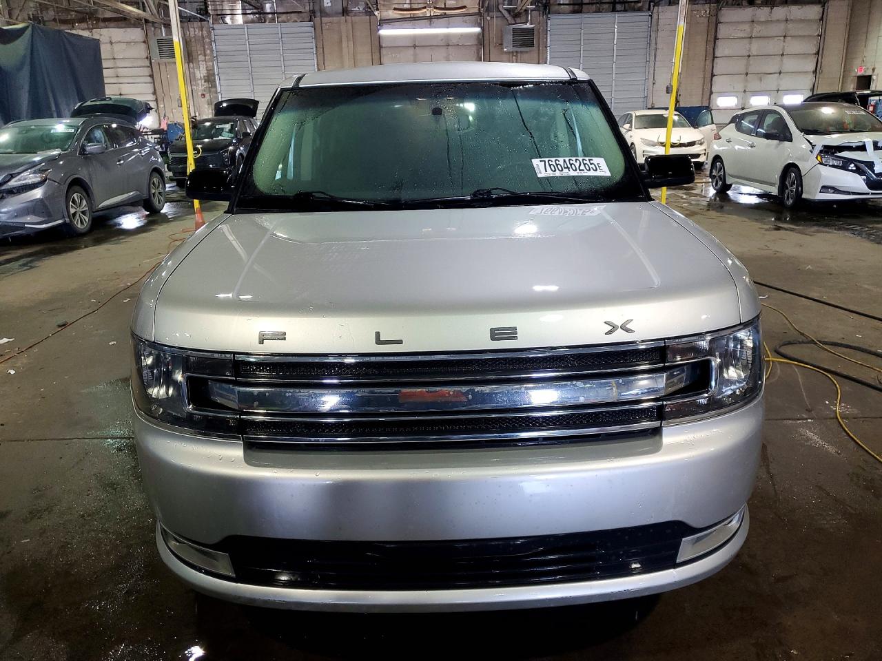2014 Ford Flex Sel Silver vin: 2FMGK5C88EBD13497
