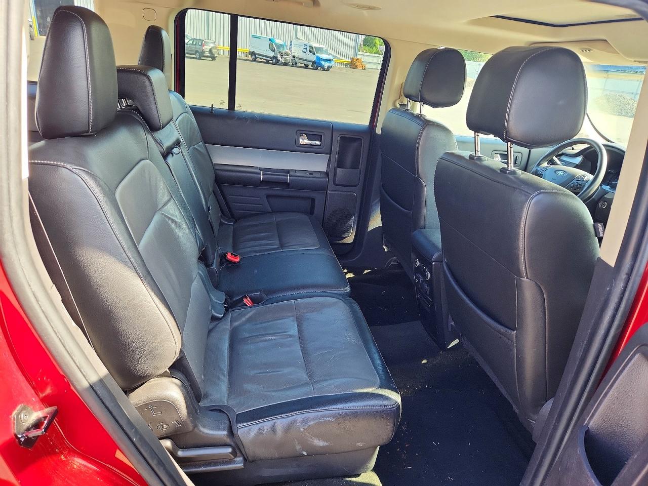 2015 Ford Flex Sel Красный vin: 2FMGK5C88FBA09961