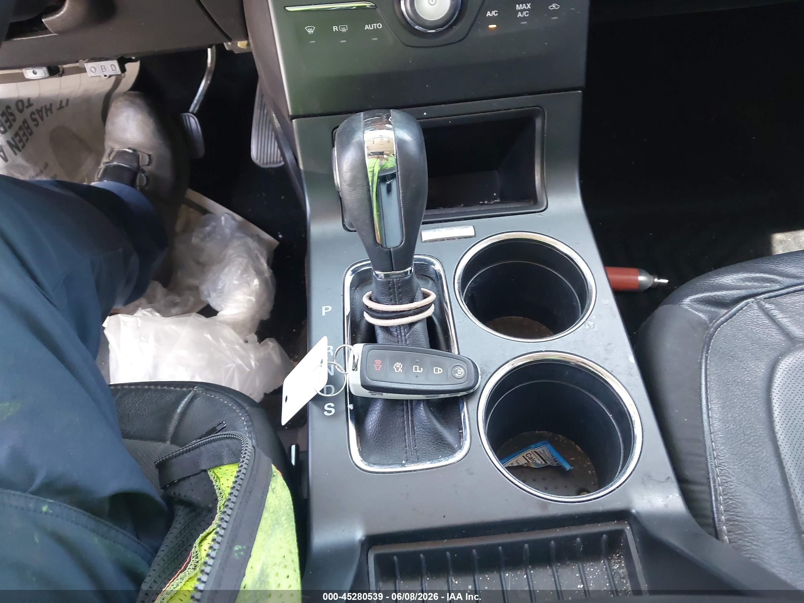 2015 Ford Flex Sel Черный vin: 2FMGK5C88FBA14741