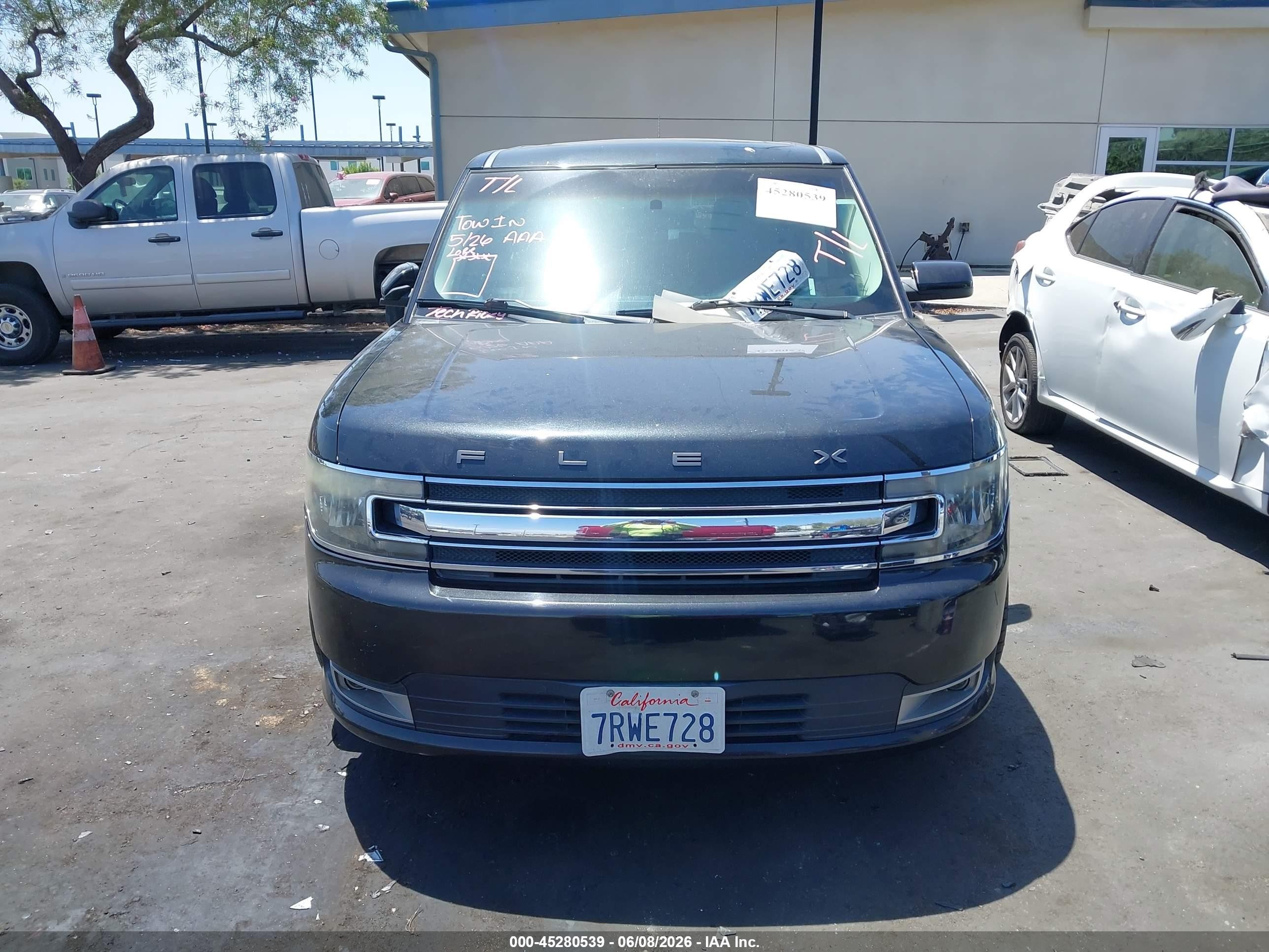 2015 Ford Flex Sel Черный vin: 2FMGK5C88FBA14741