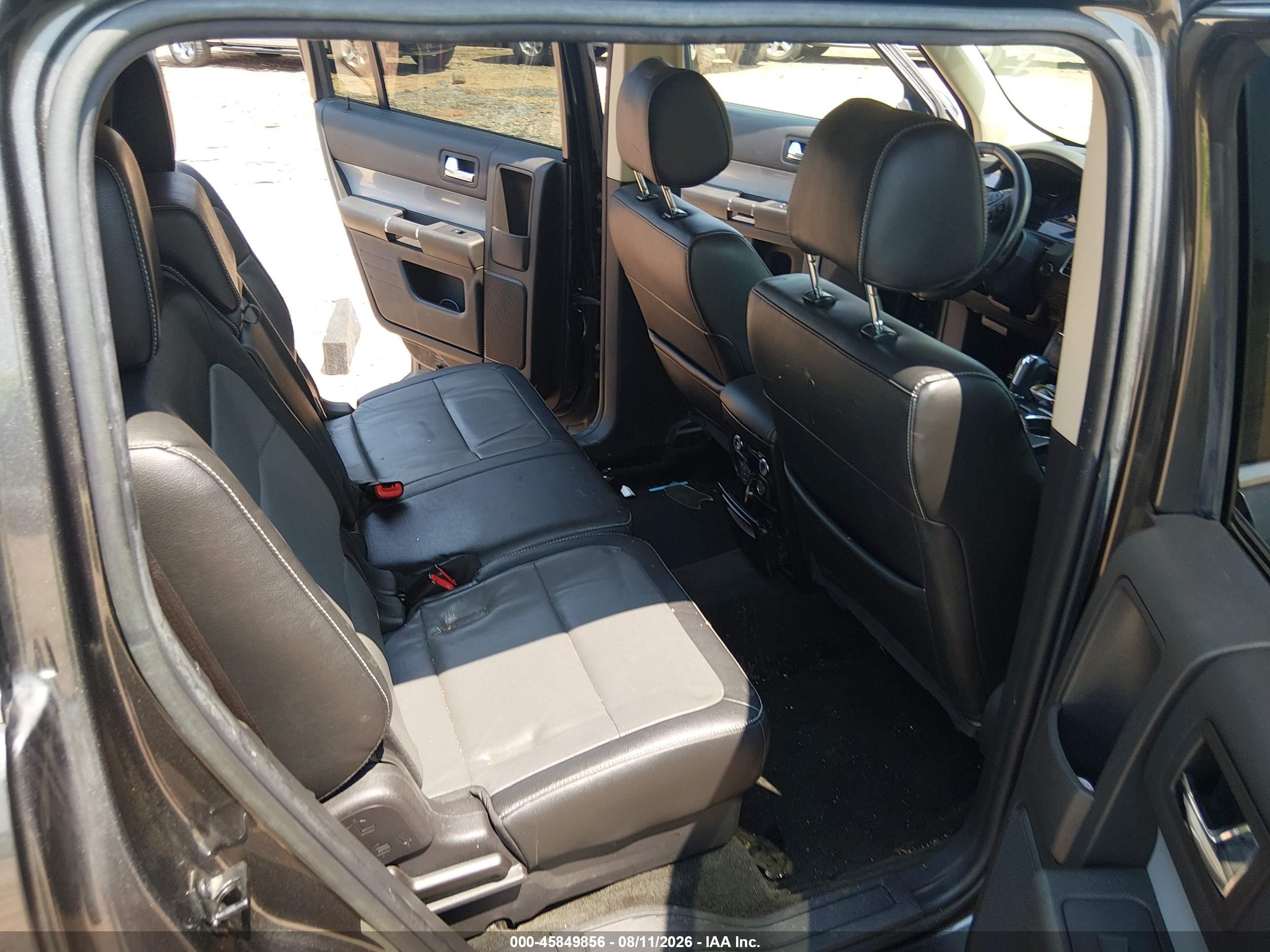 2015 Ford Flex Sel Gray vin: 2FMGK5C88FBA21608