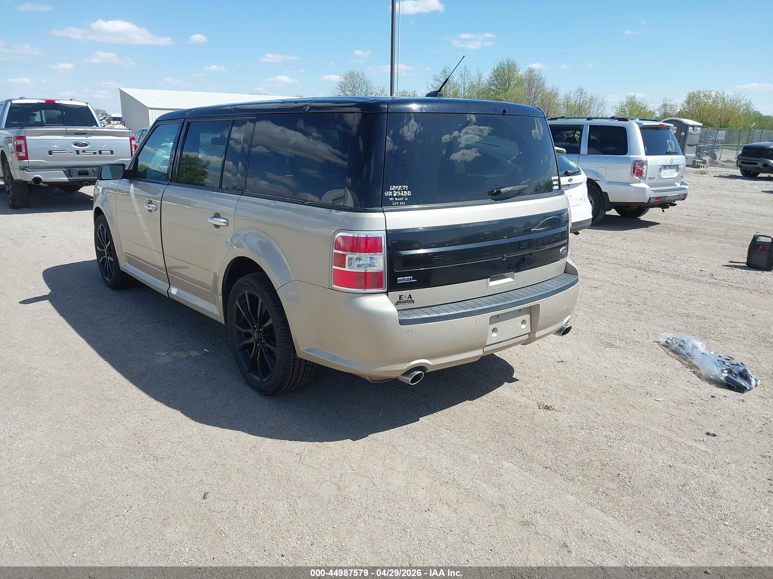 2017 Ford Flex Sel Gold vin: 2FMGK5C88HBA09042