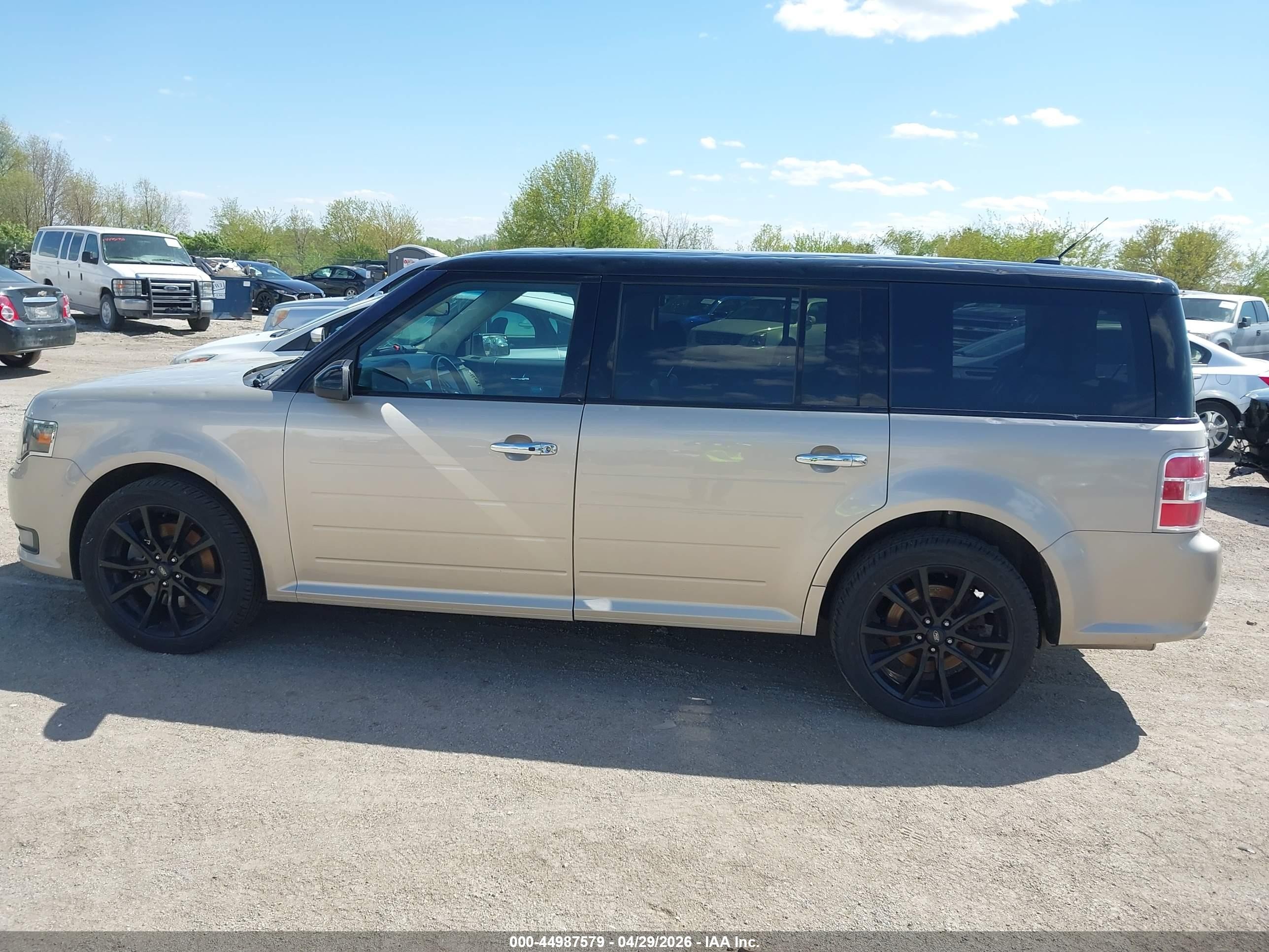 2017 Ford Flex Sel Gold vin: 2FMGK5C88HBA09042