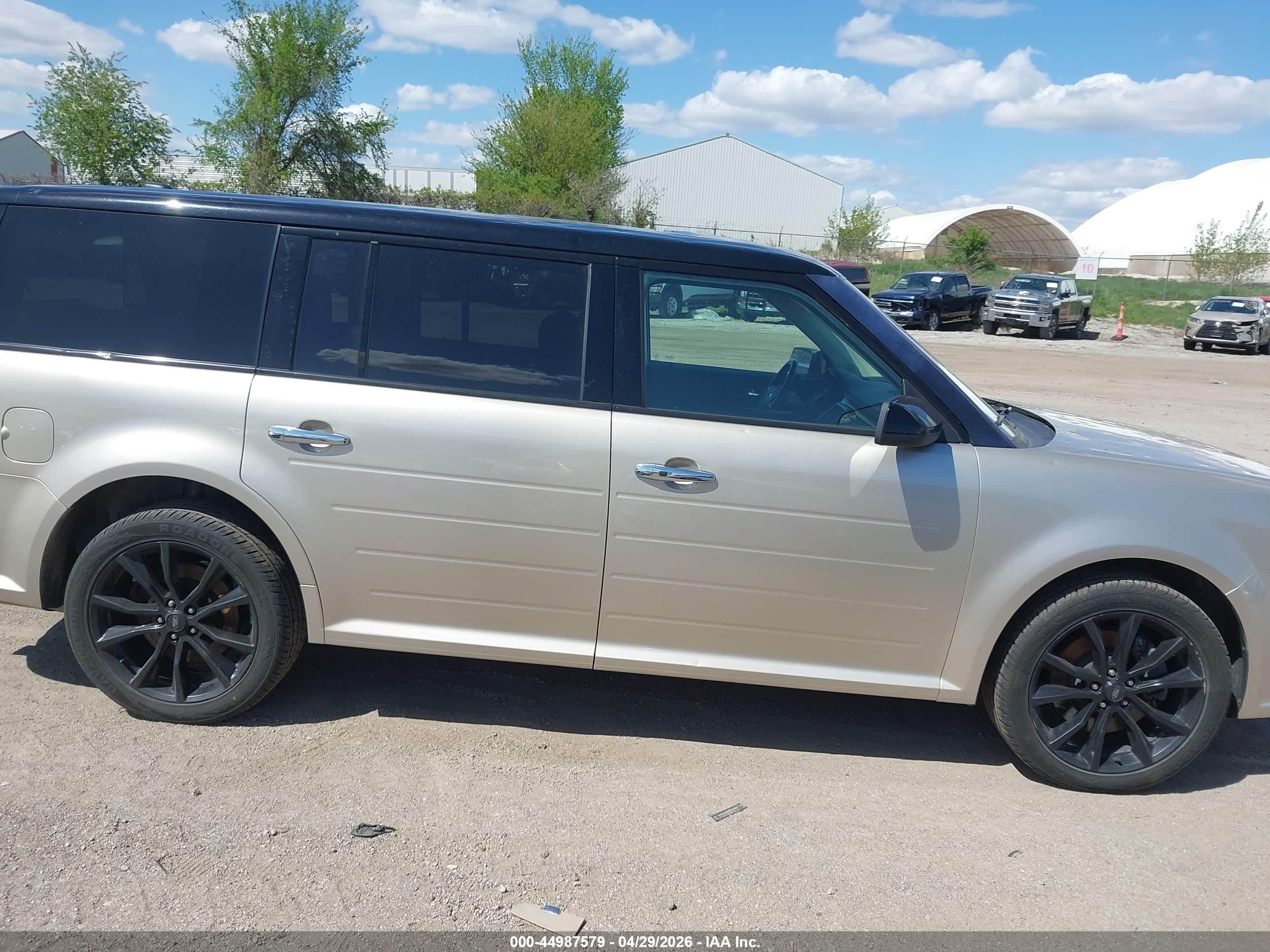 2017 Ford Flex Sel Gold vin: 2FMGK5C88HBA09042